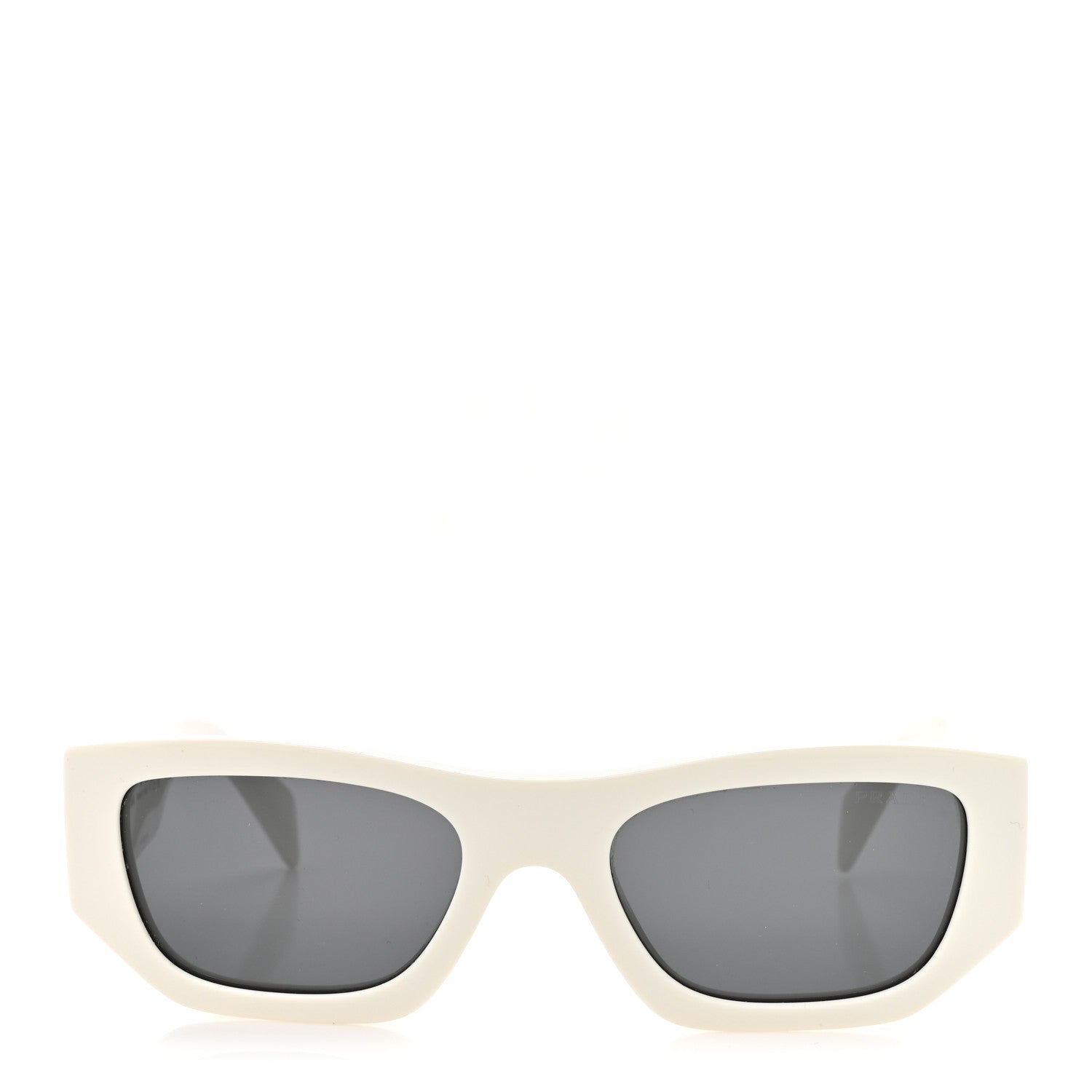 Acetate Pillow Sunglasses SPR A01 White