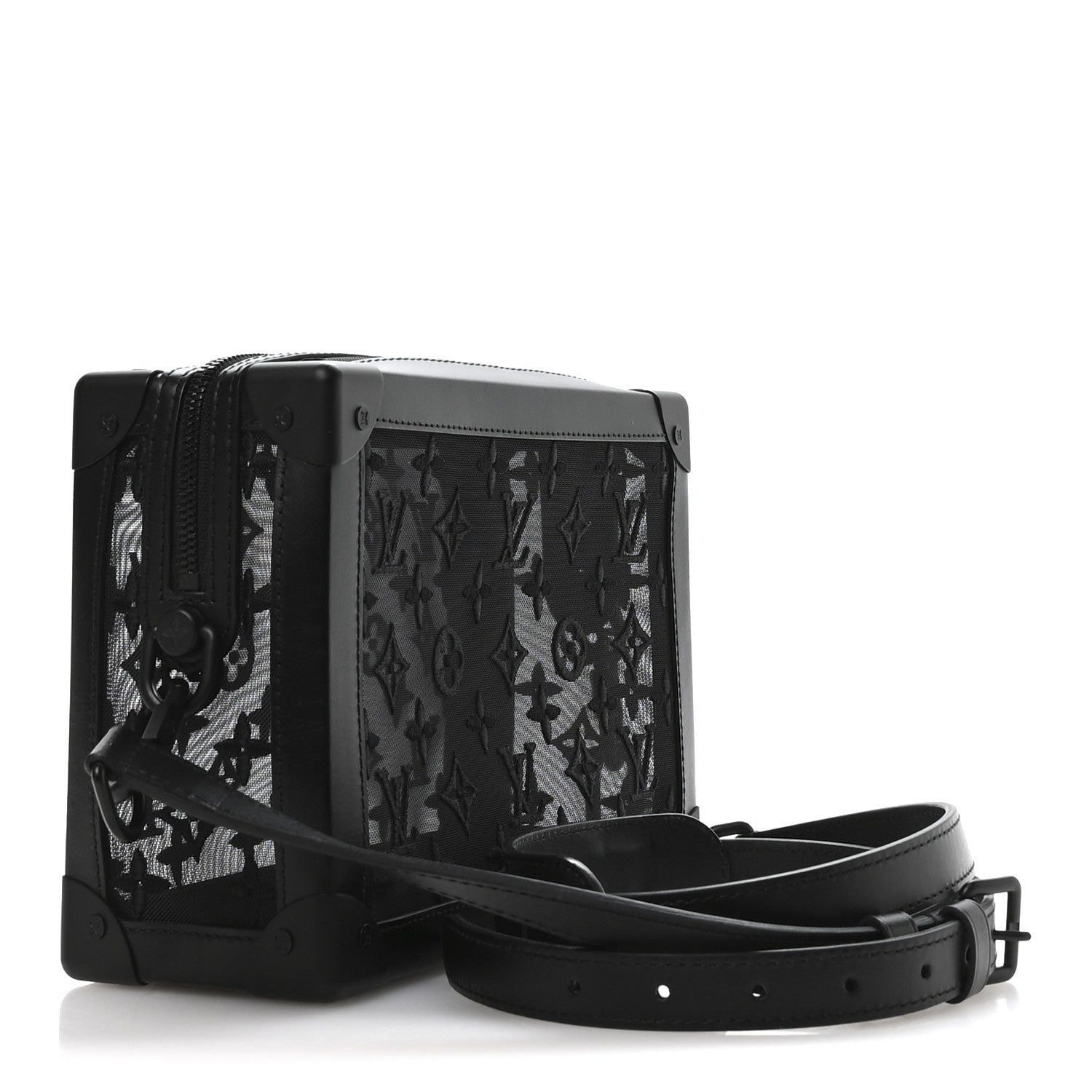 Monogram See Through Soft Trunk Black