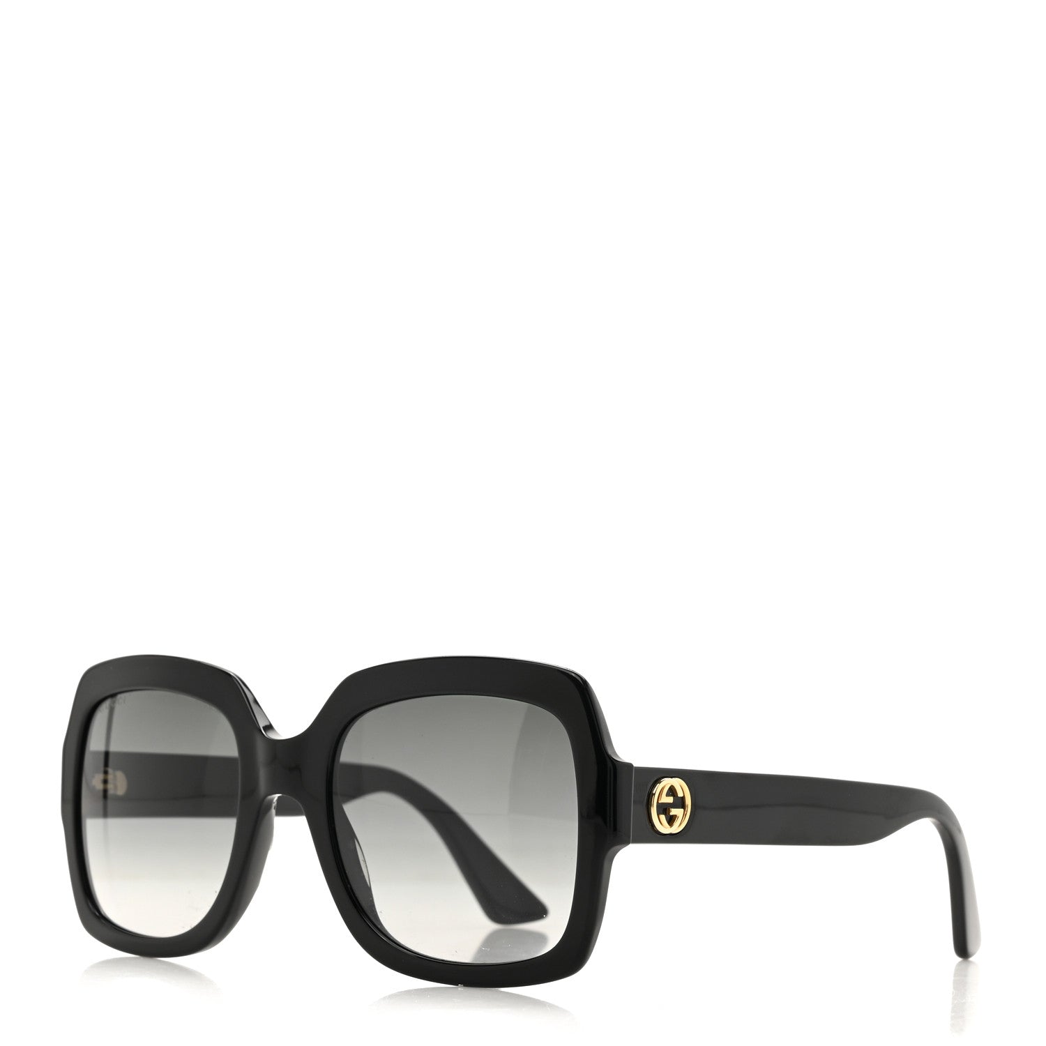 Acetate Square Frame Sunglasses GG0036S Black