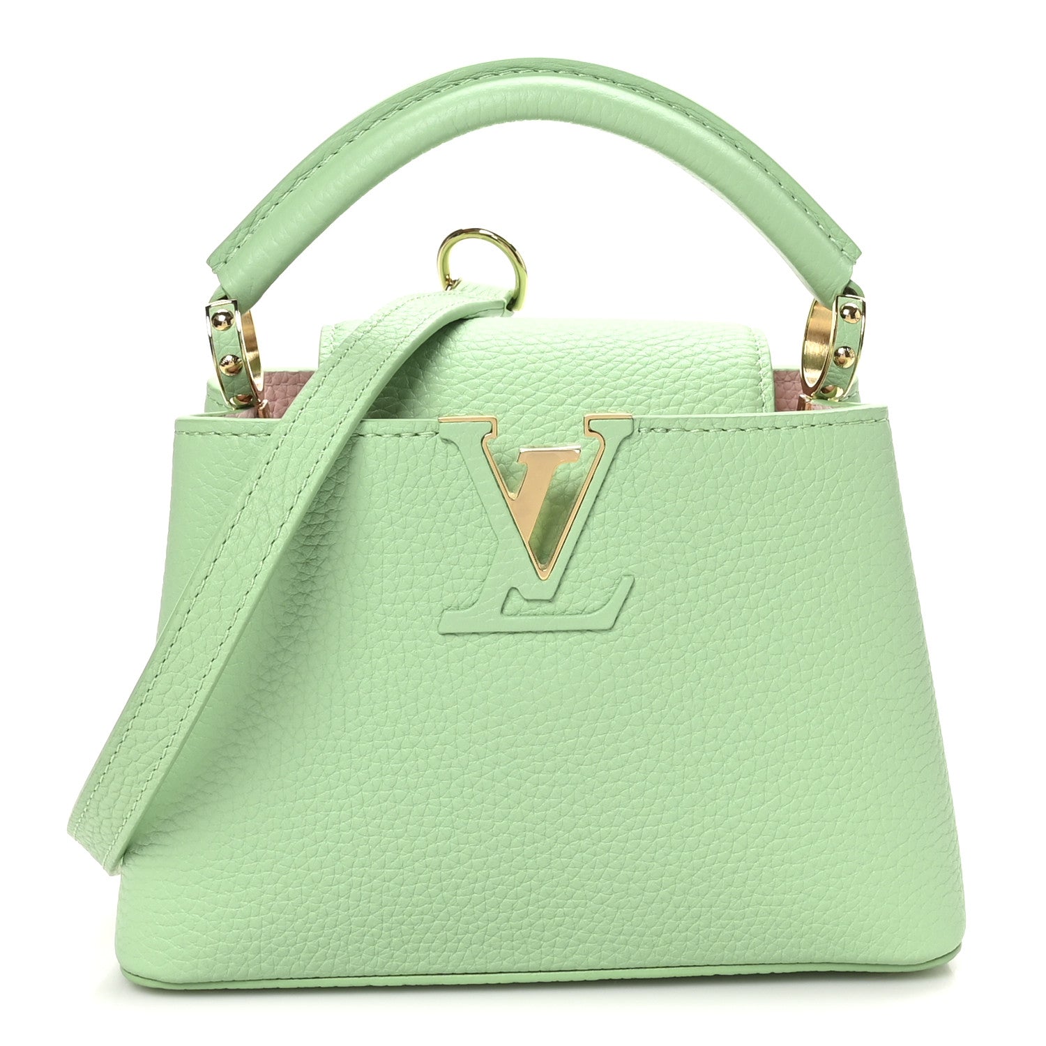 Taurillon Mini Capucines Vert Pomme