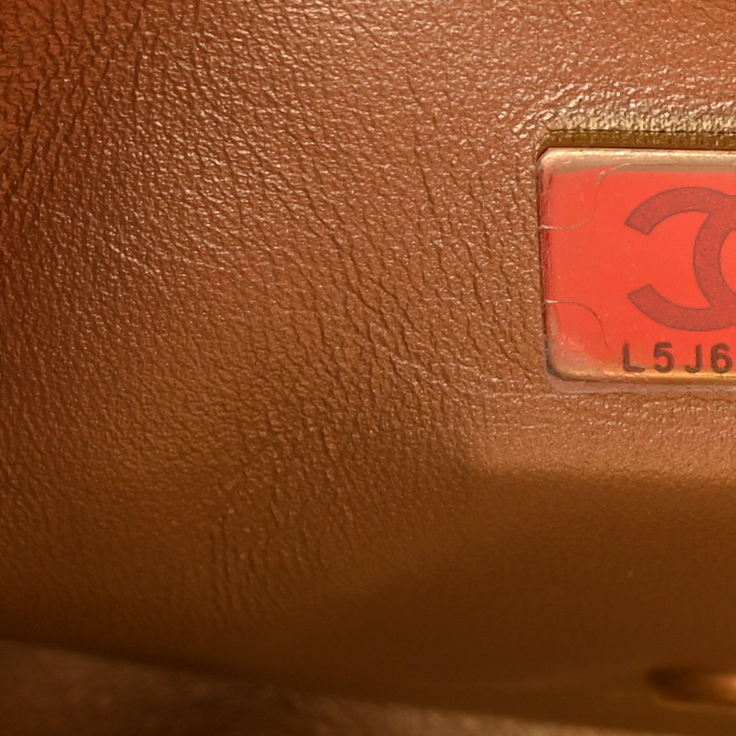 Lambskin Quilted Mini Pearl Crush Flap Red