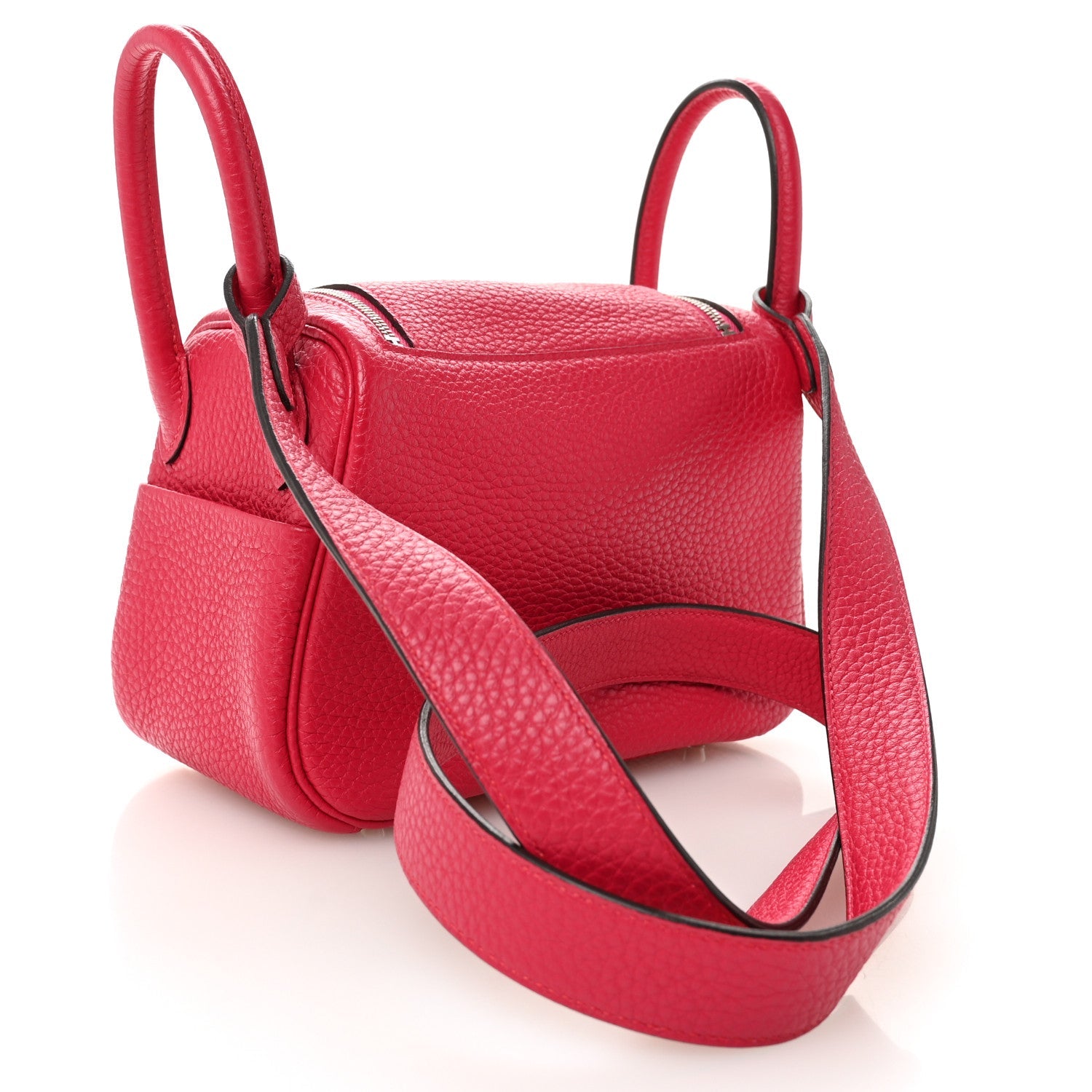 Taurillon Clemence Mini Lindy 20 Rose Mexico