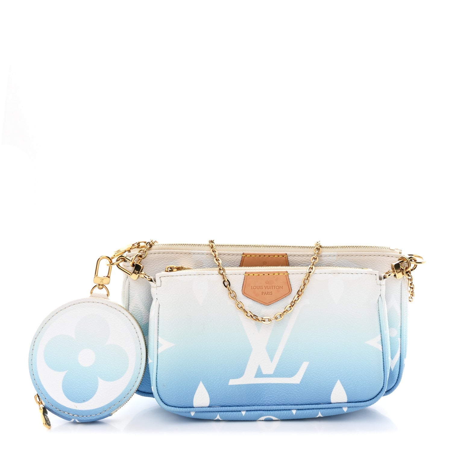 Monogram Giant By The Pool Multi Pochette Accessories Blue