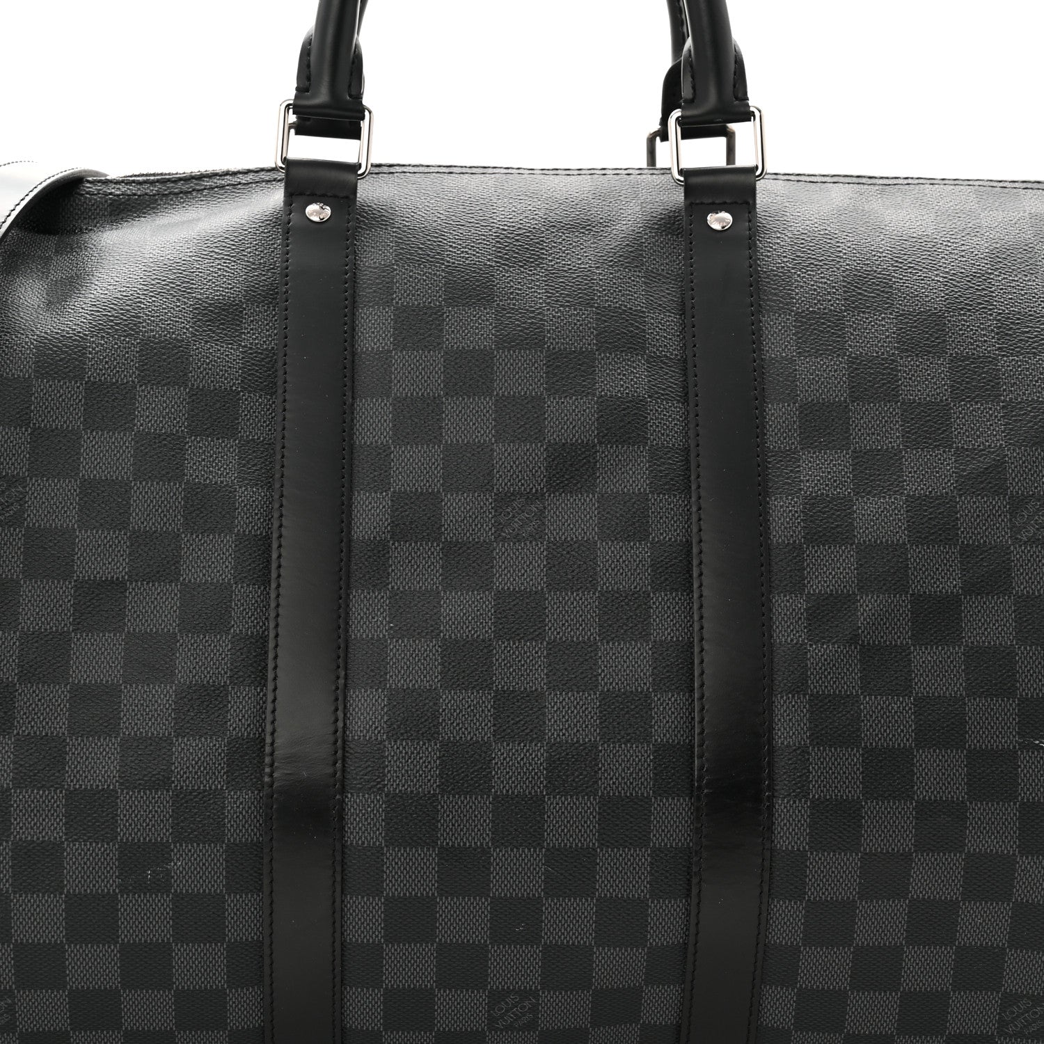 Damier Graphite Keepall Bandouliere 55