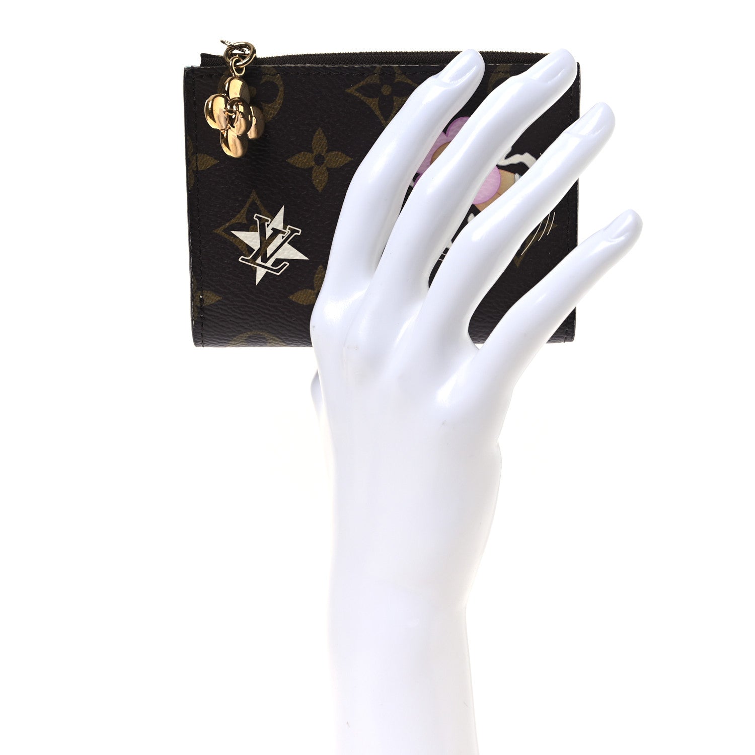 Monogram Snow Show Lisa Wallet Azur Frost