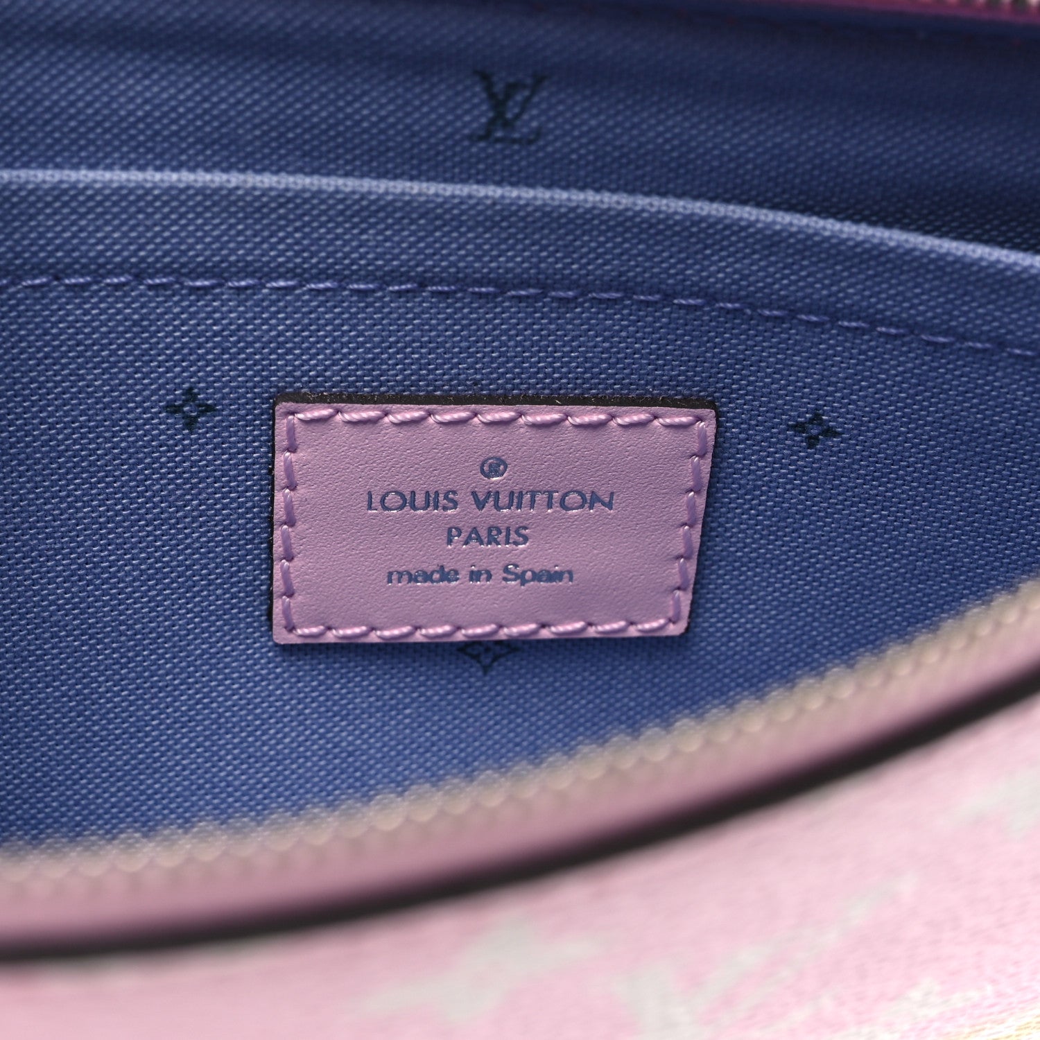 Monogram Escale Neverfull MM GM Pochette Pastel