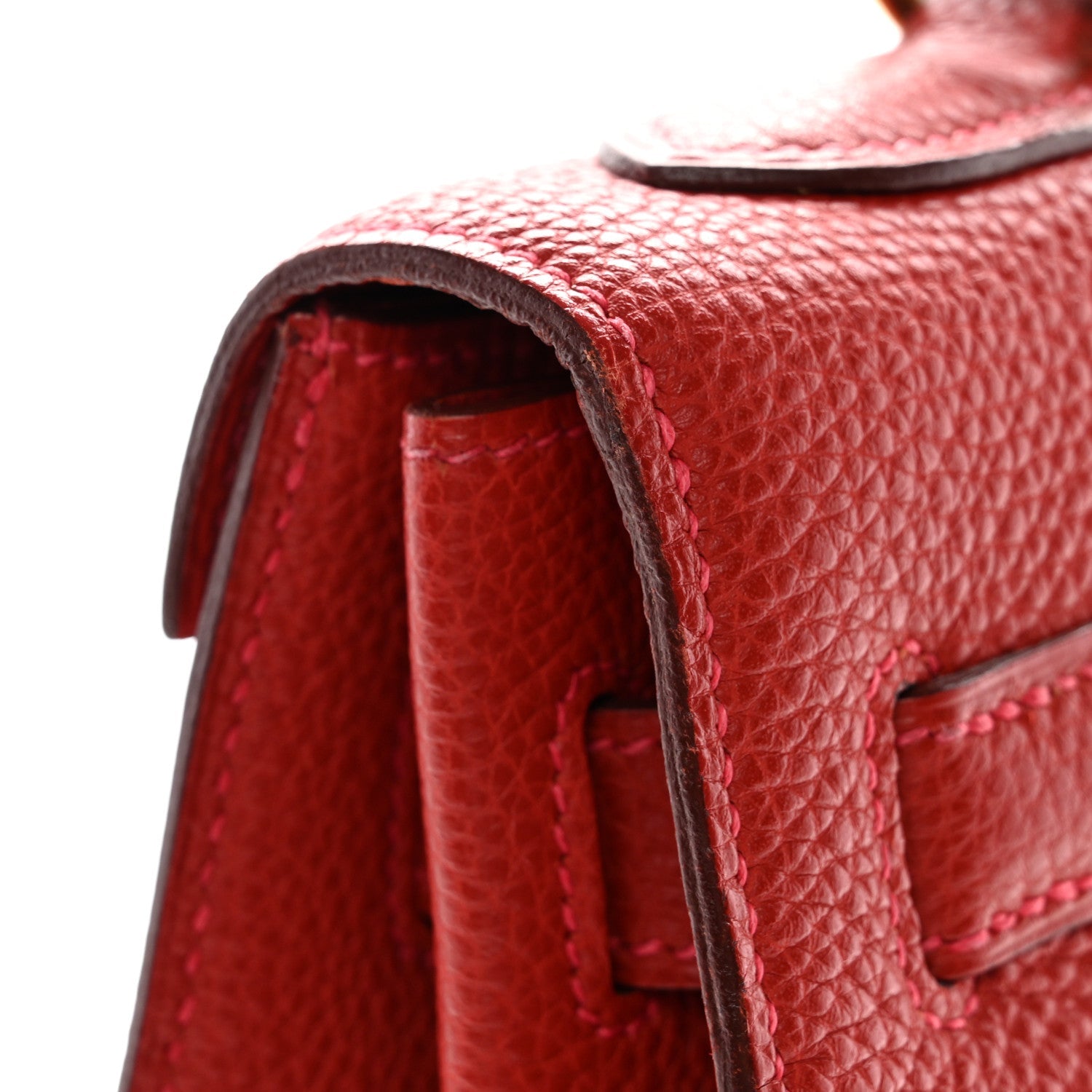 Togo Kelly Sellier 32 Rouge Vif