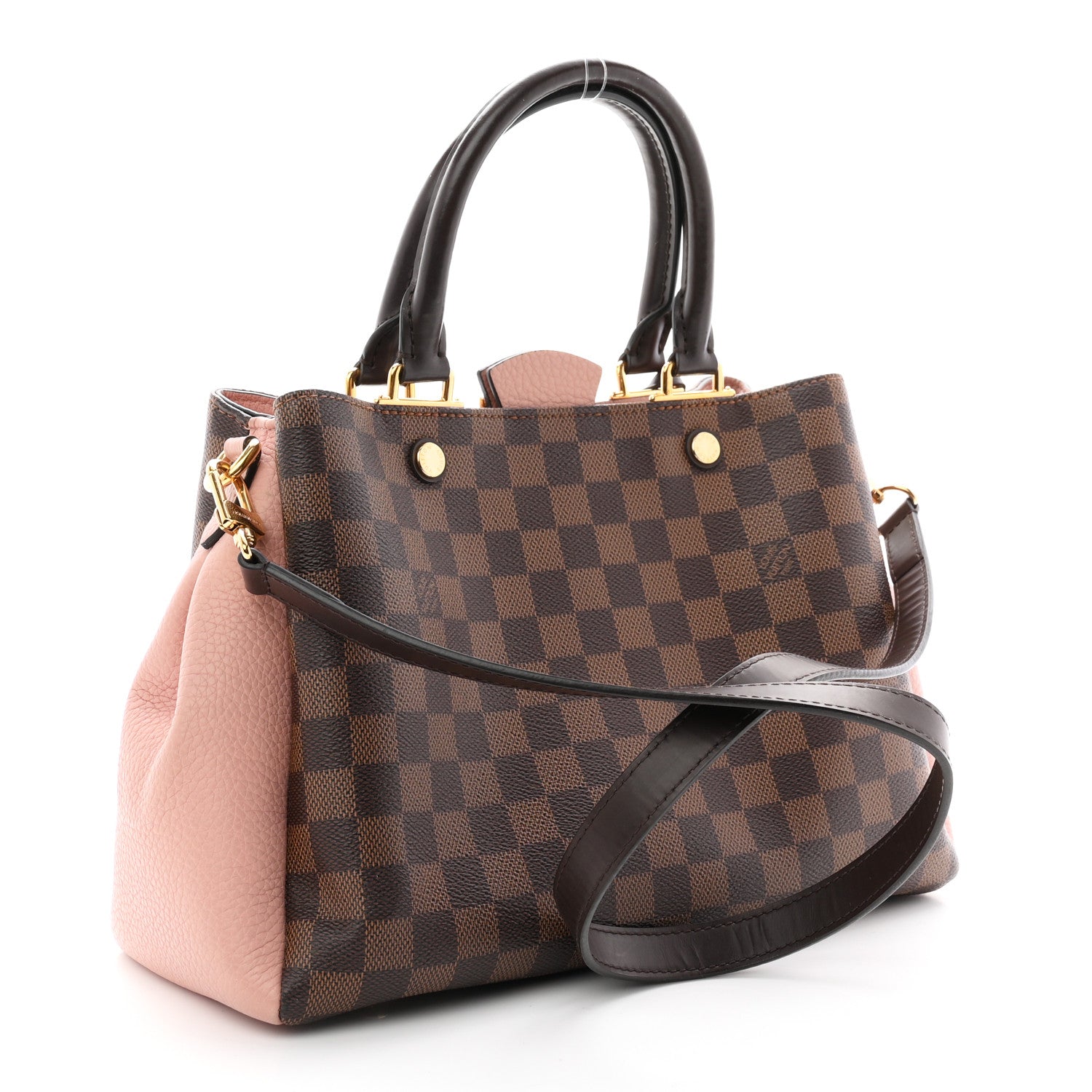 Damier Ebene Cuir Taurillon Brittany Magnolia