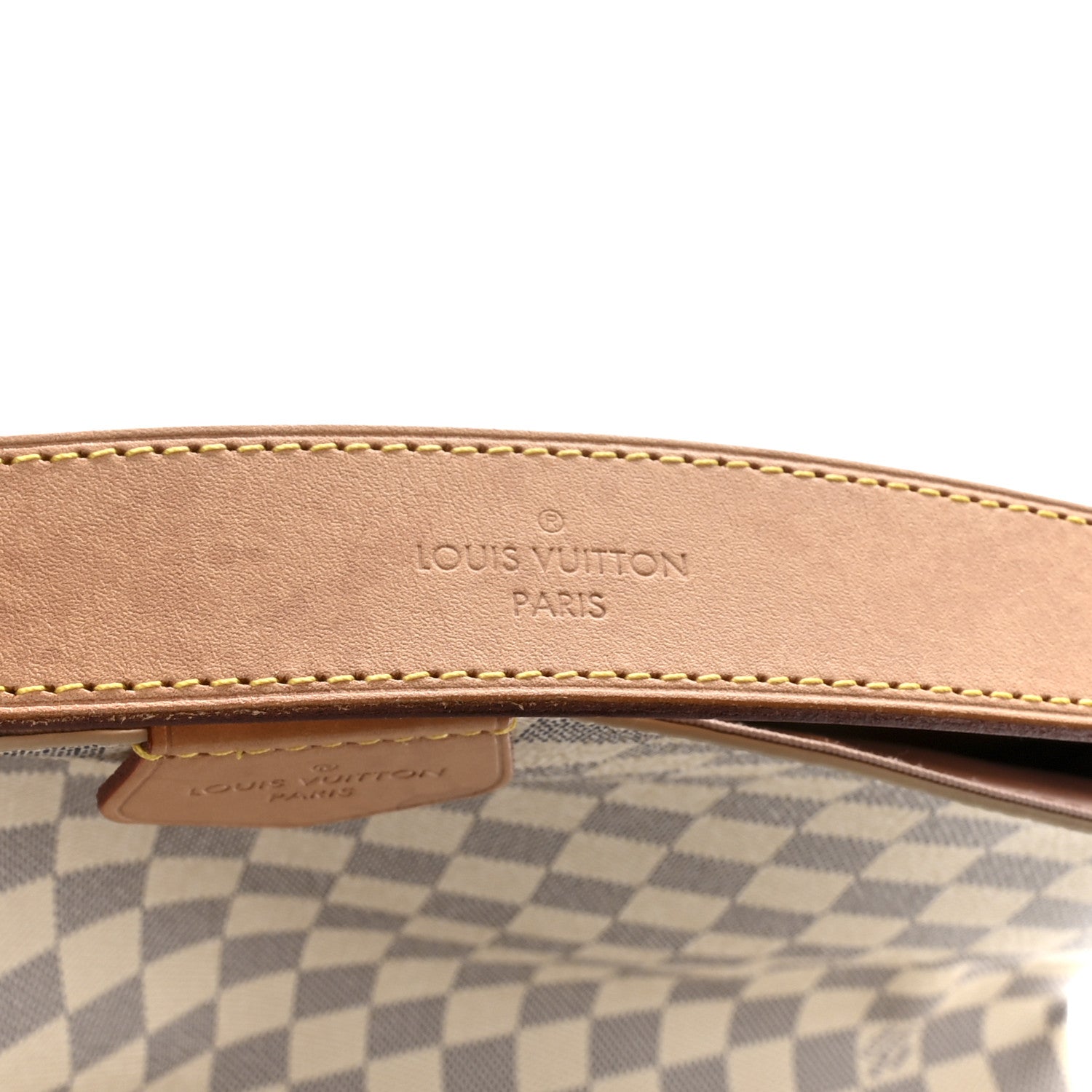 Damier Azur Graceful MM Rose Ballerine