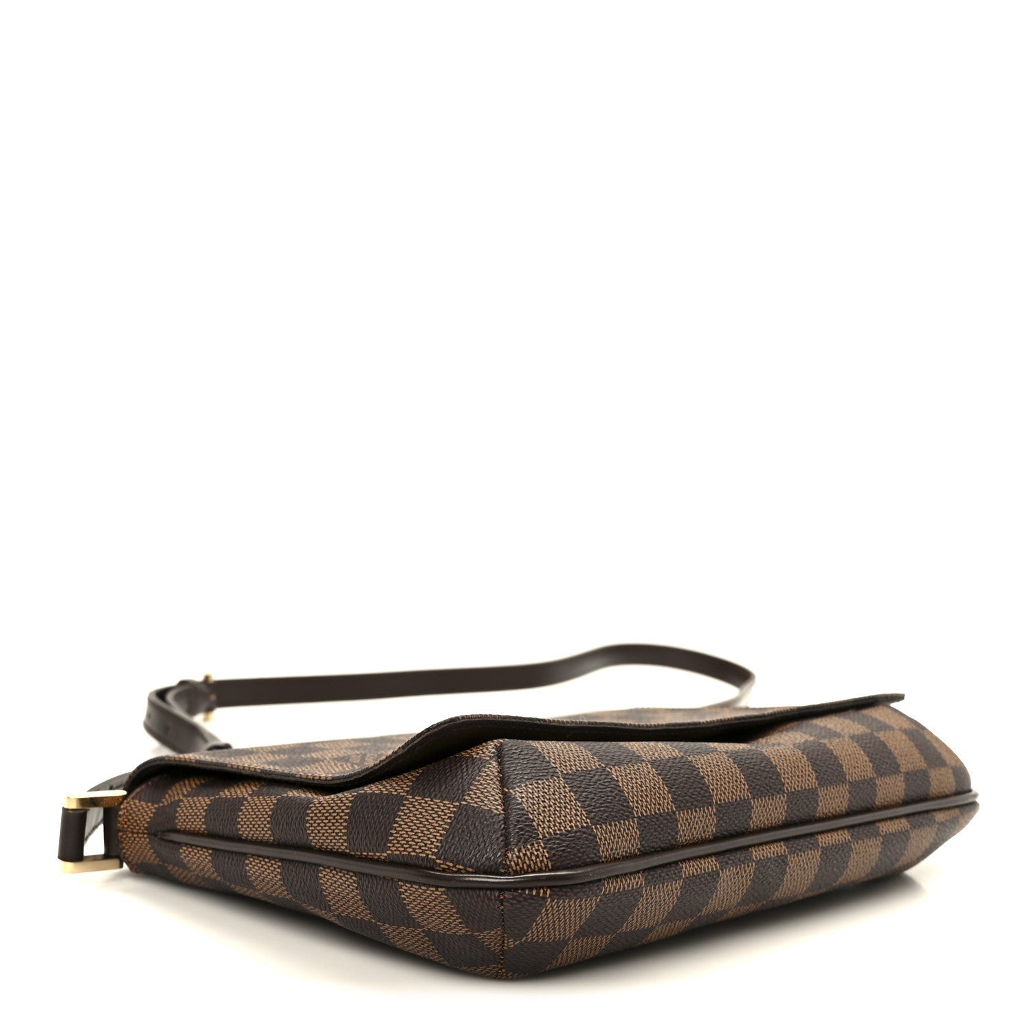Damier Ebene Musette Tango Long Strap