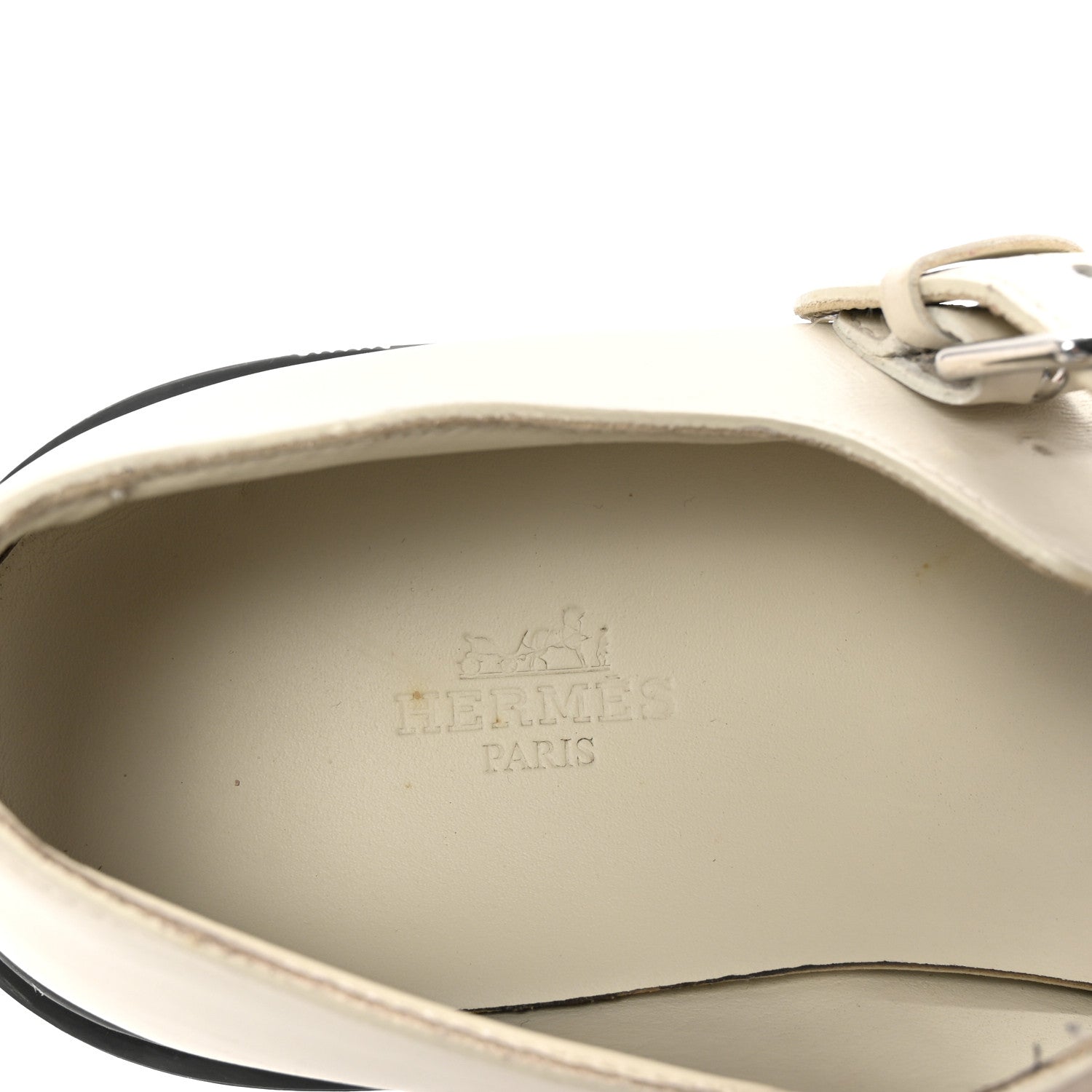 Calfskin Hoxton Oxford 37.5 Beige Glaise