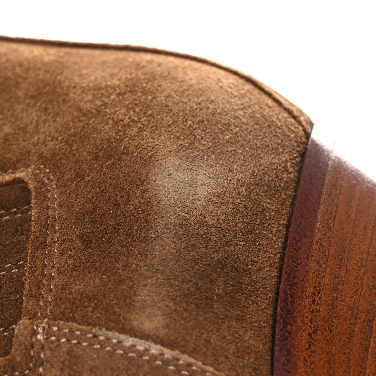Suede Womens Vegas Ankle Boot 40 Brun Fume