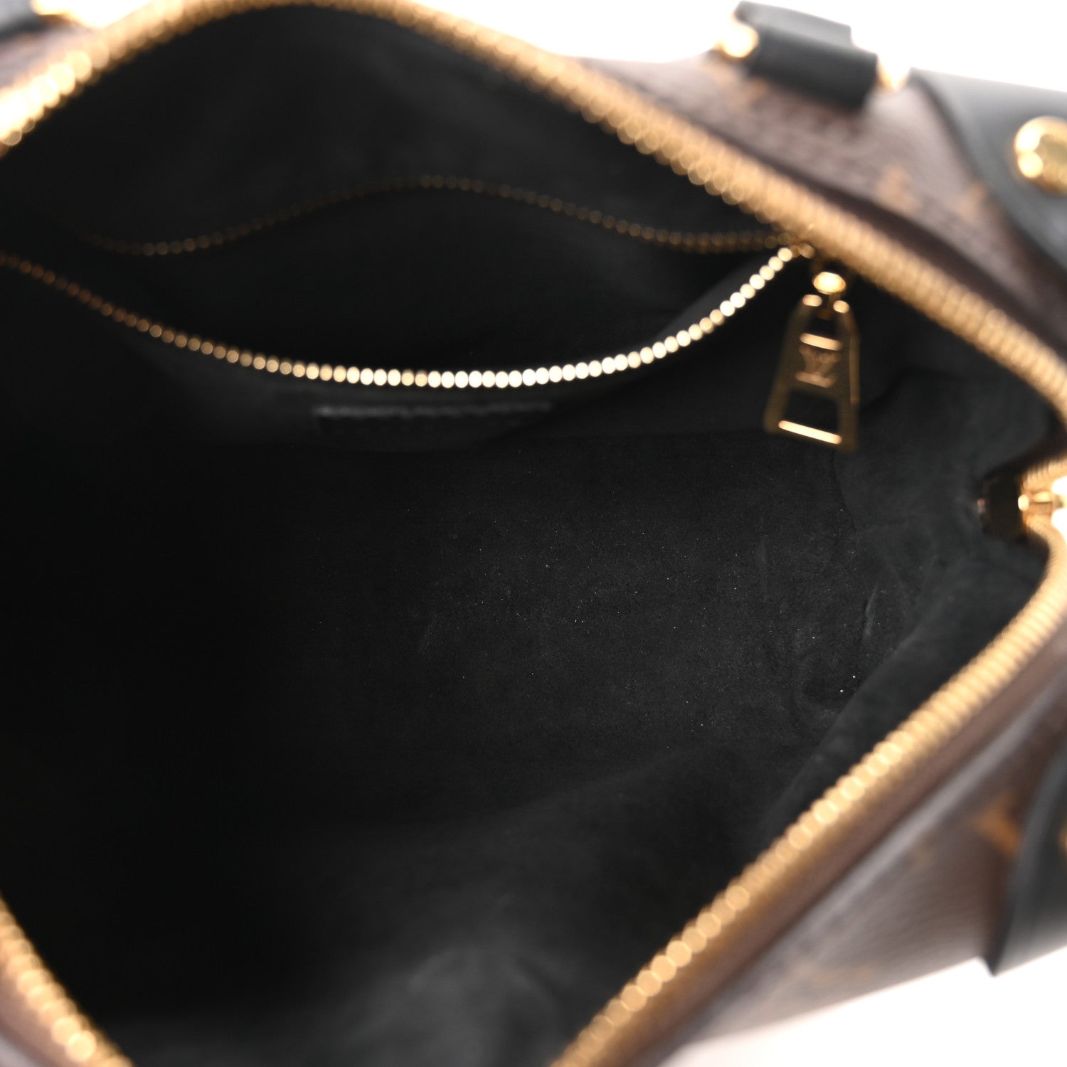 Monogram Petite Malle Souple Black