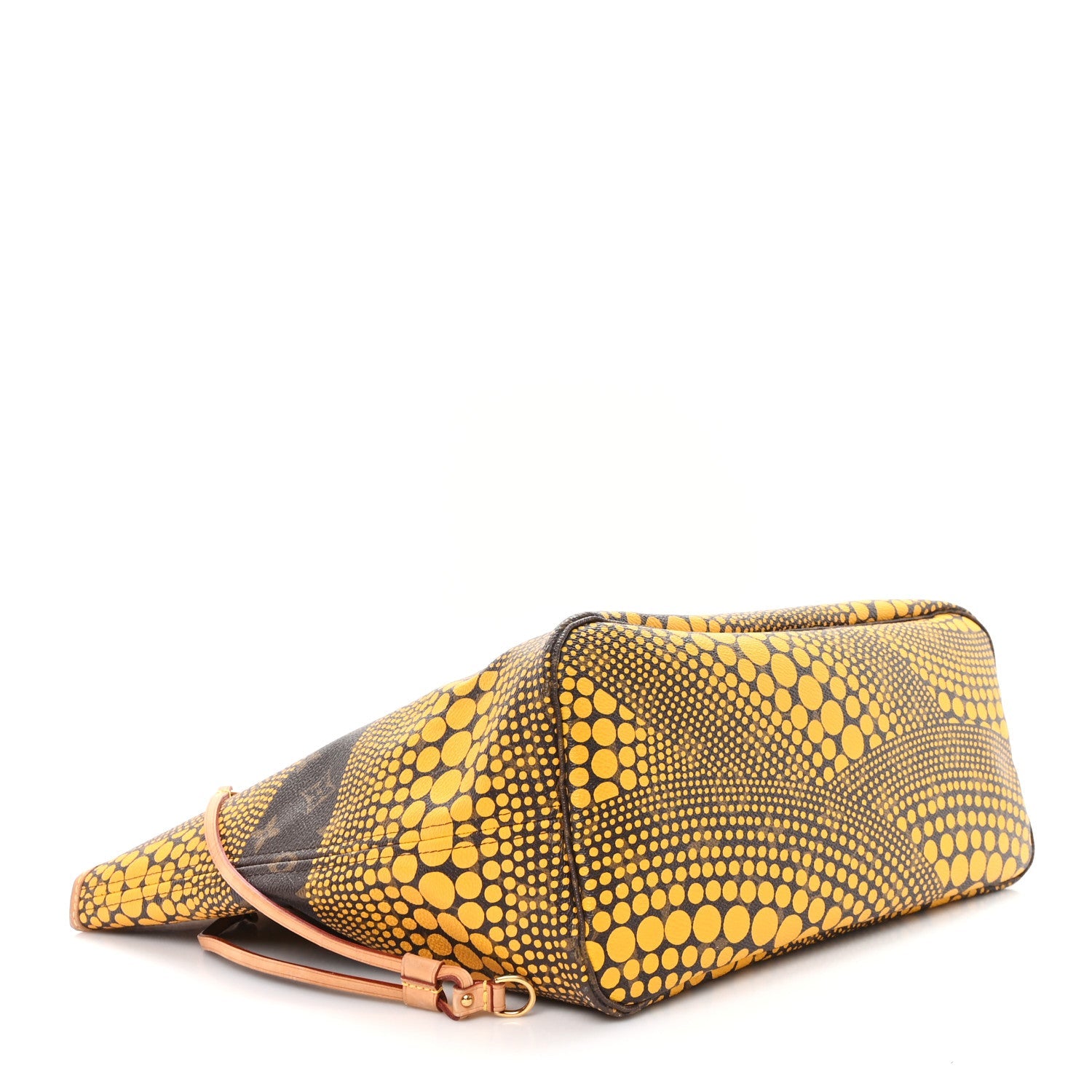 Monogram Kusama Waves Neverfull MM Yellow