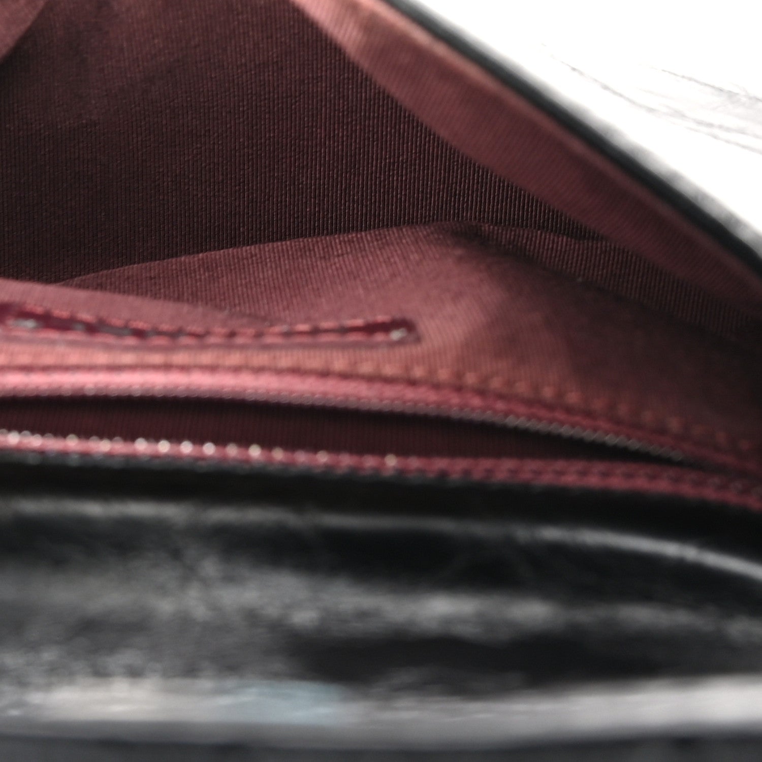 Glazed Calfskin Pilot Essentials Flap Black