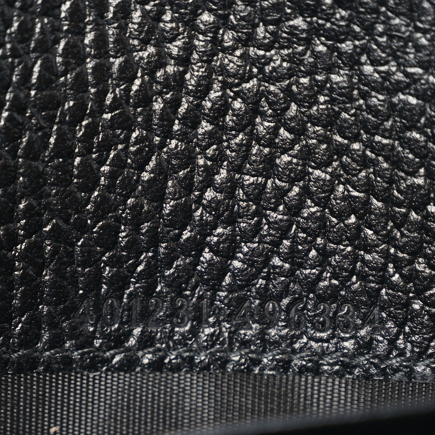 Calfskin Mini Dionysus Chain Wallet Black