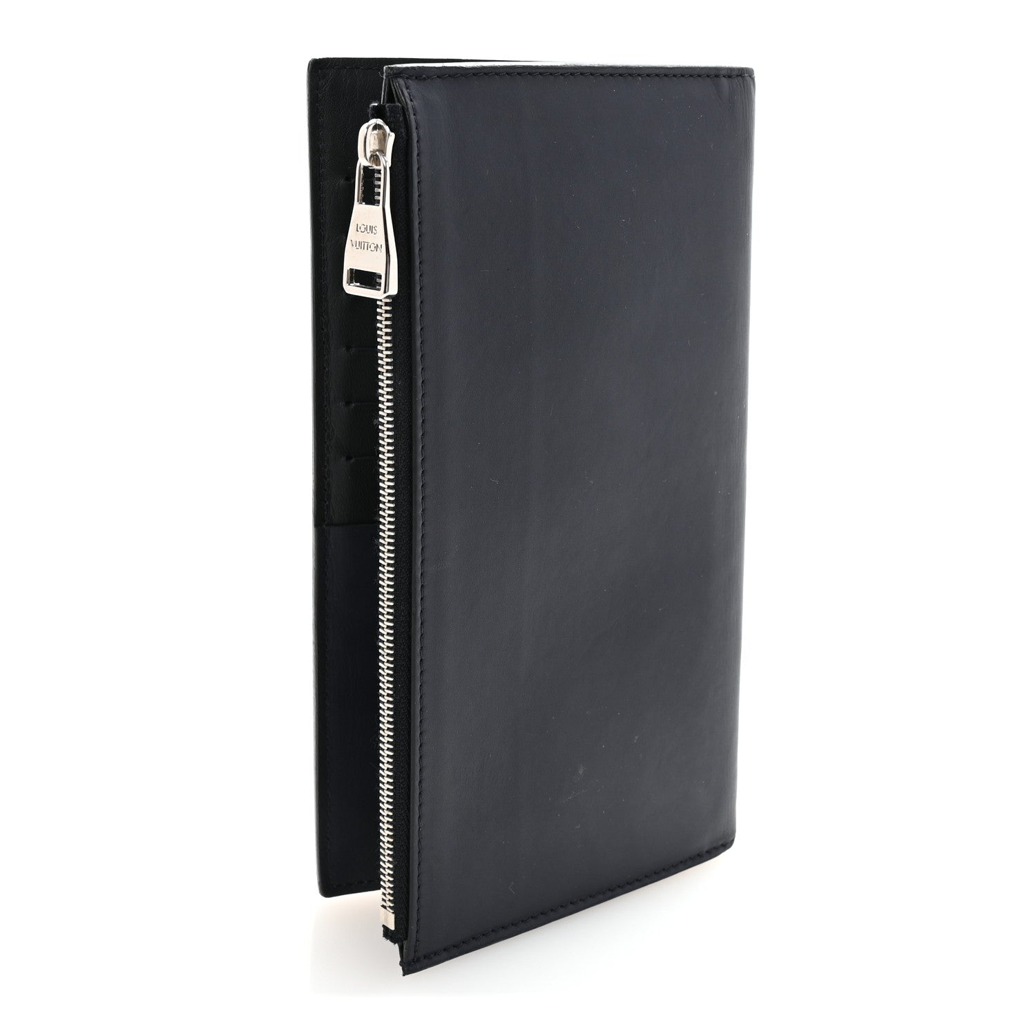 Smooth Calfskin America's Cup Organizer Wallet  Navy