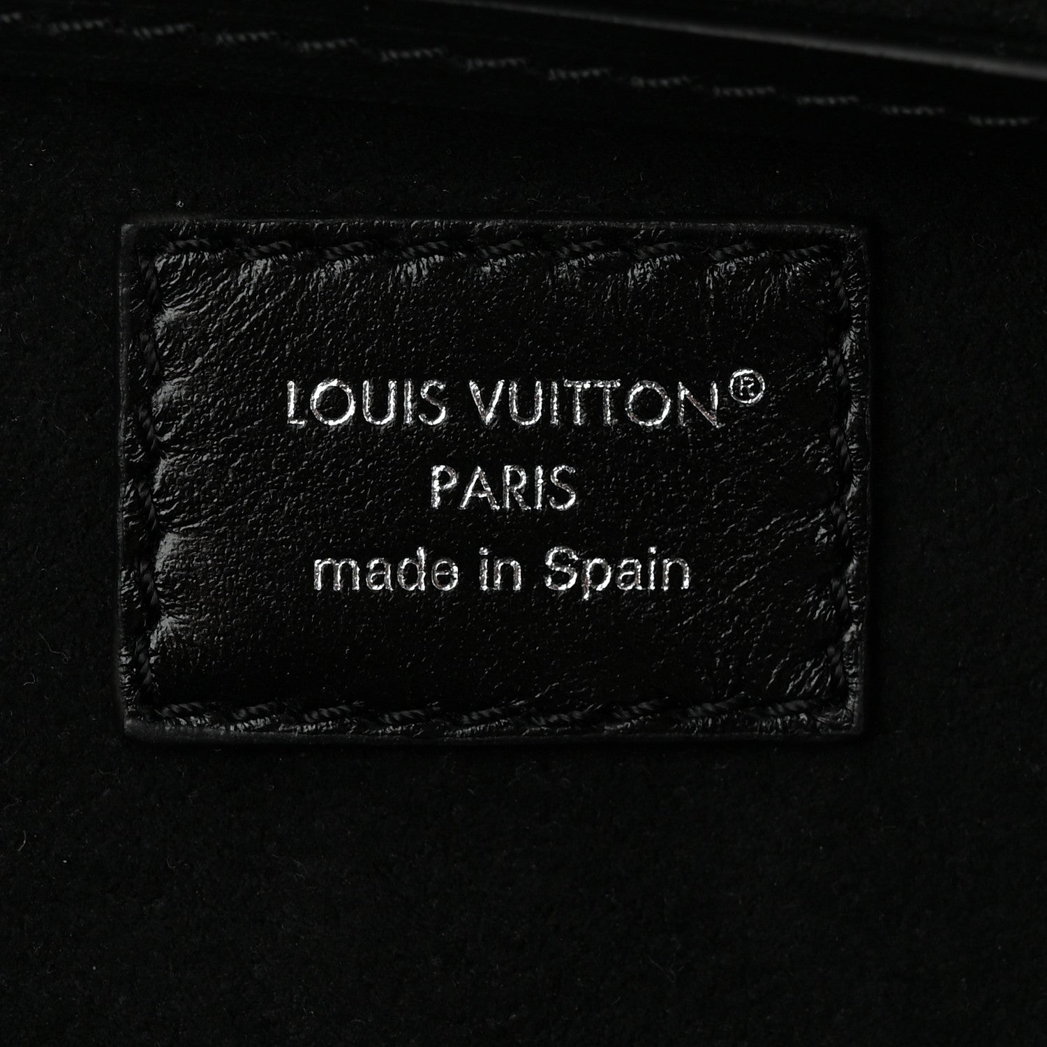 Lambskin Monogram Montsouris Vibe PM Black