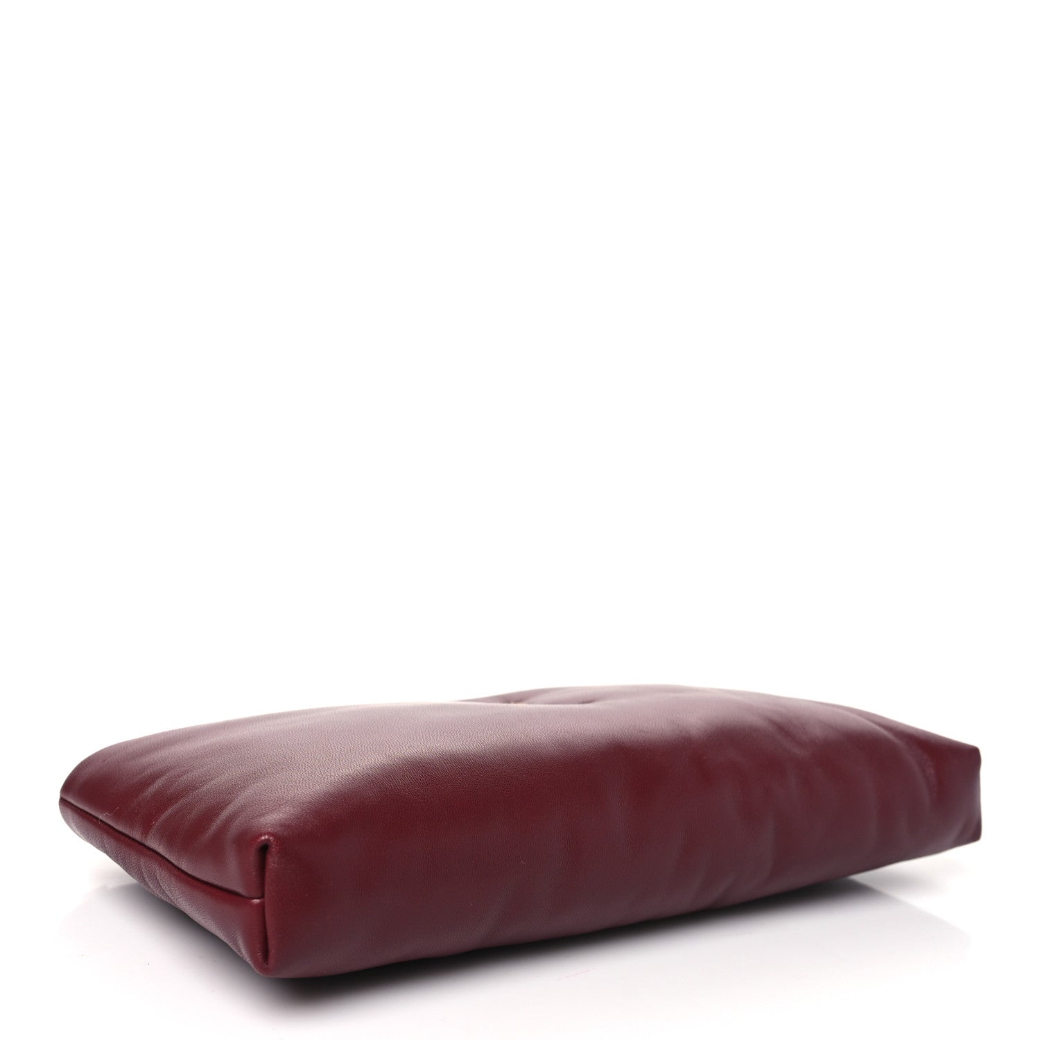 Lambskin Long Calypso Pouch Rouge Merlot