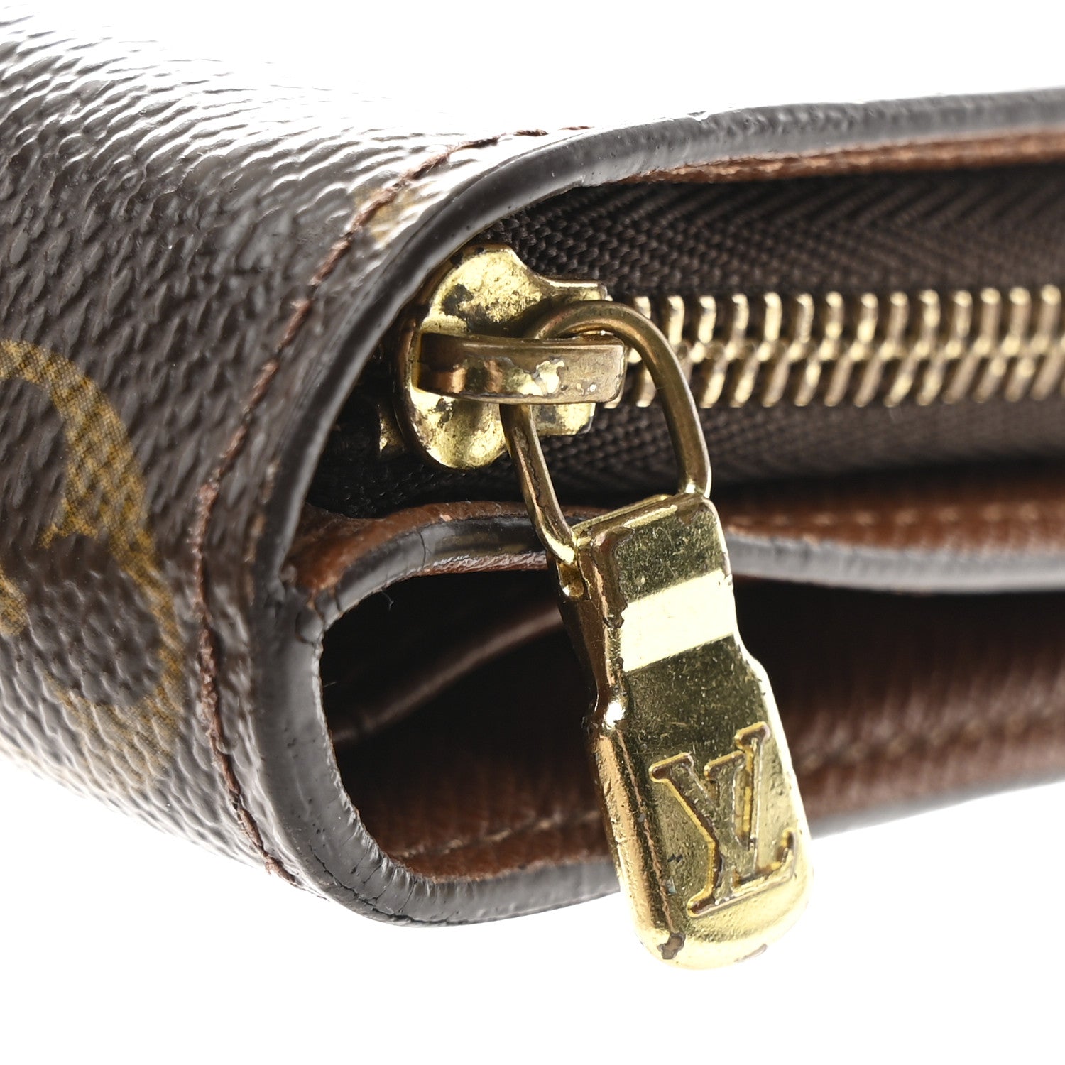 Monogram Compact Zippe Zipped Wallet
