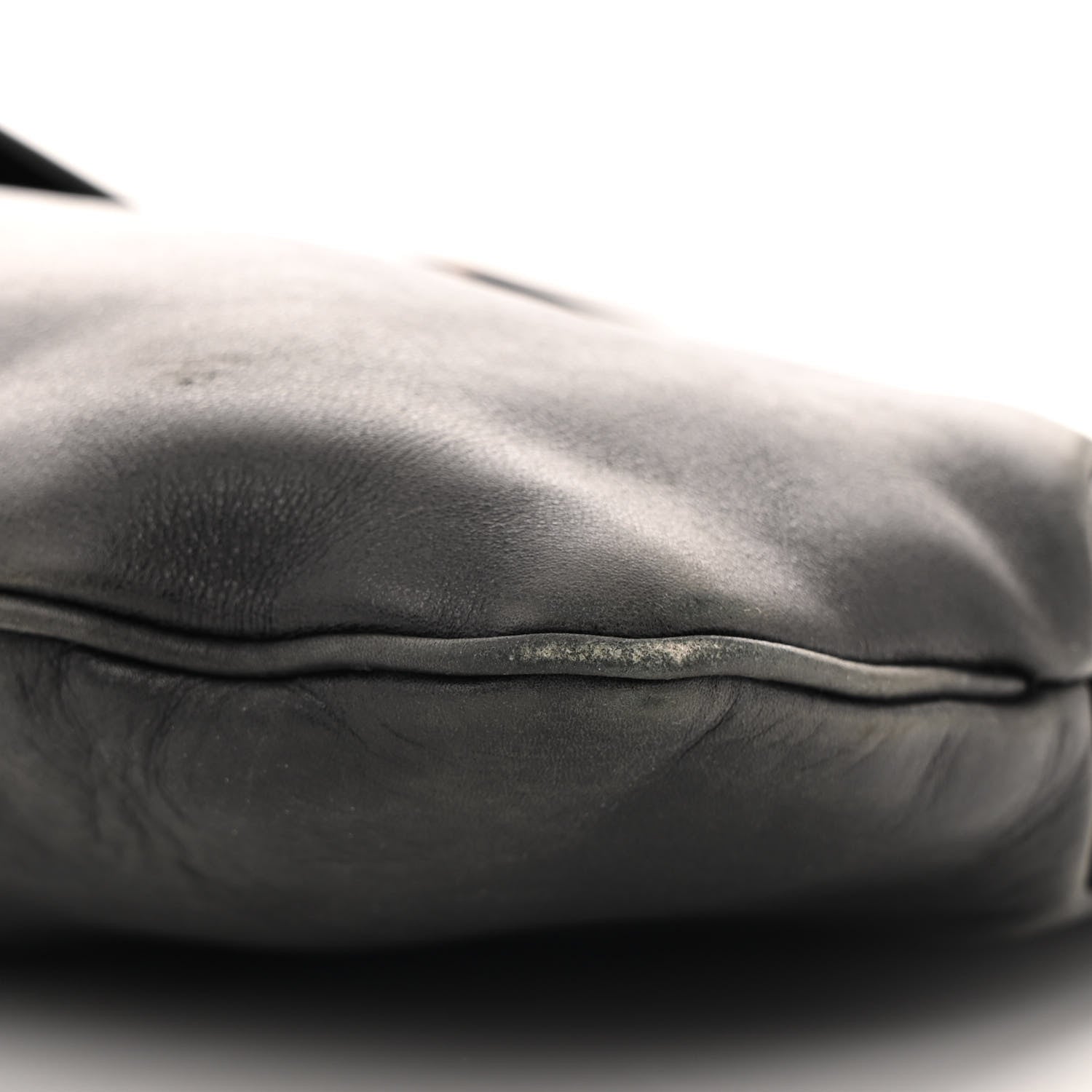Calfskin Hobo Black