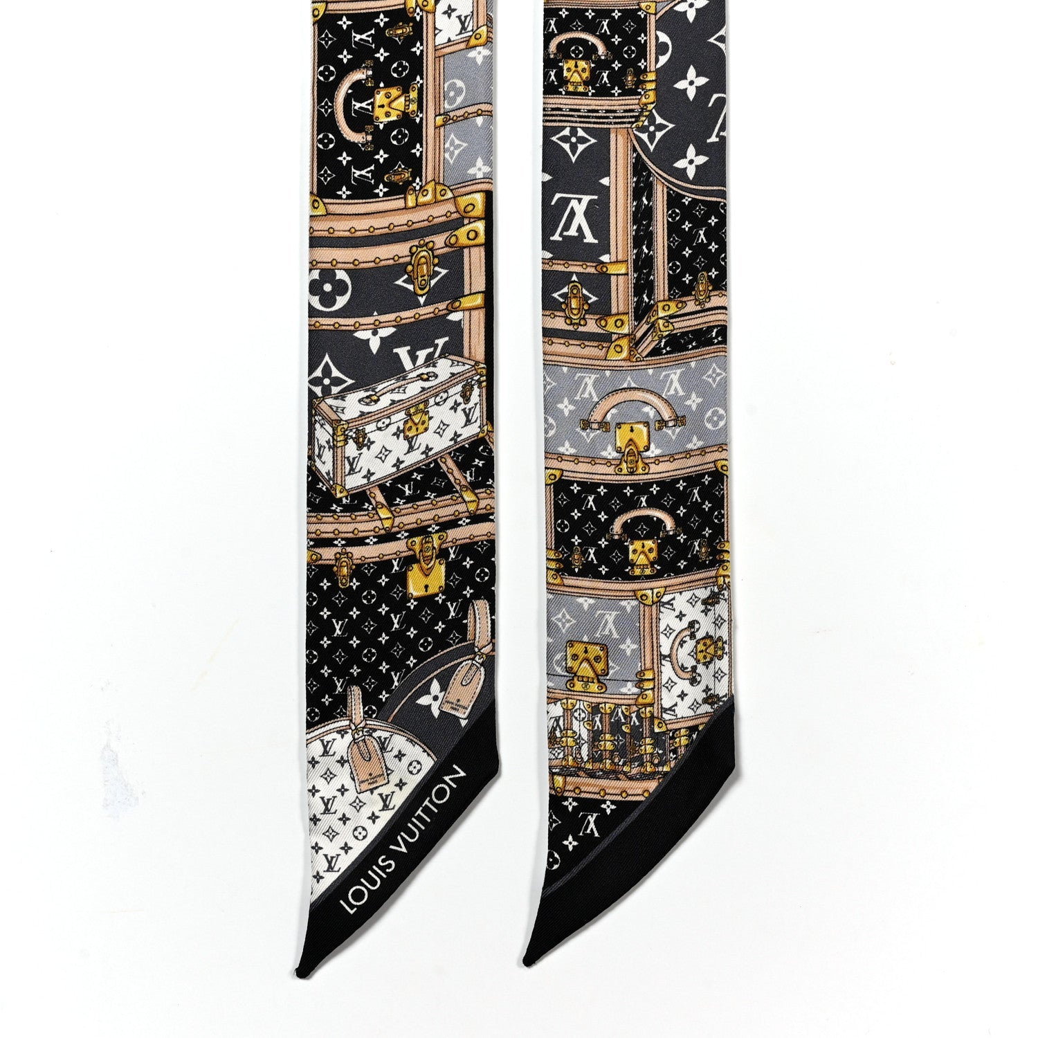 Silk Monogram Let's Go BB Bandeau Black