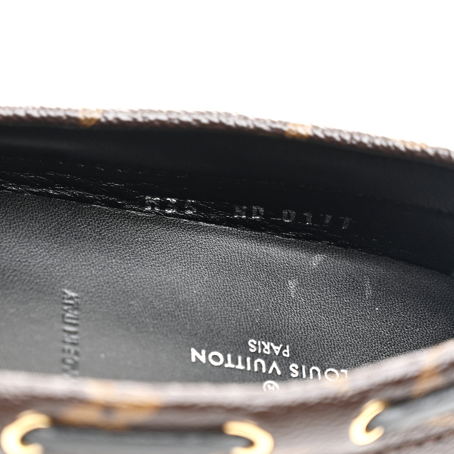 Patent Monogram Gloria Loafers 35