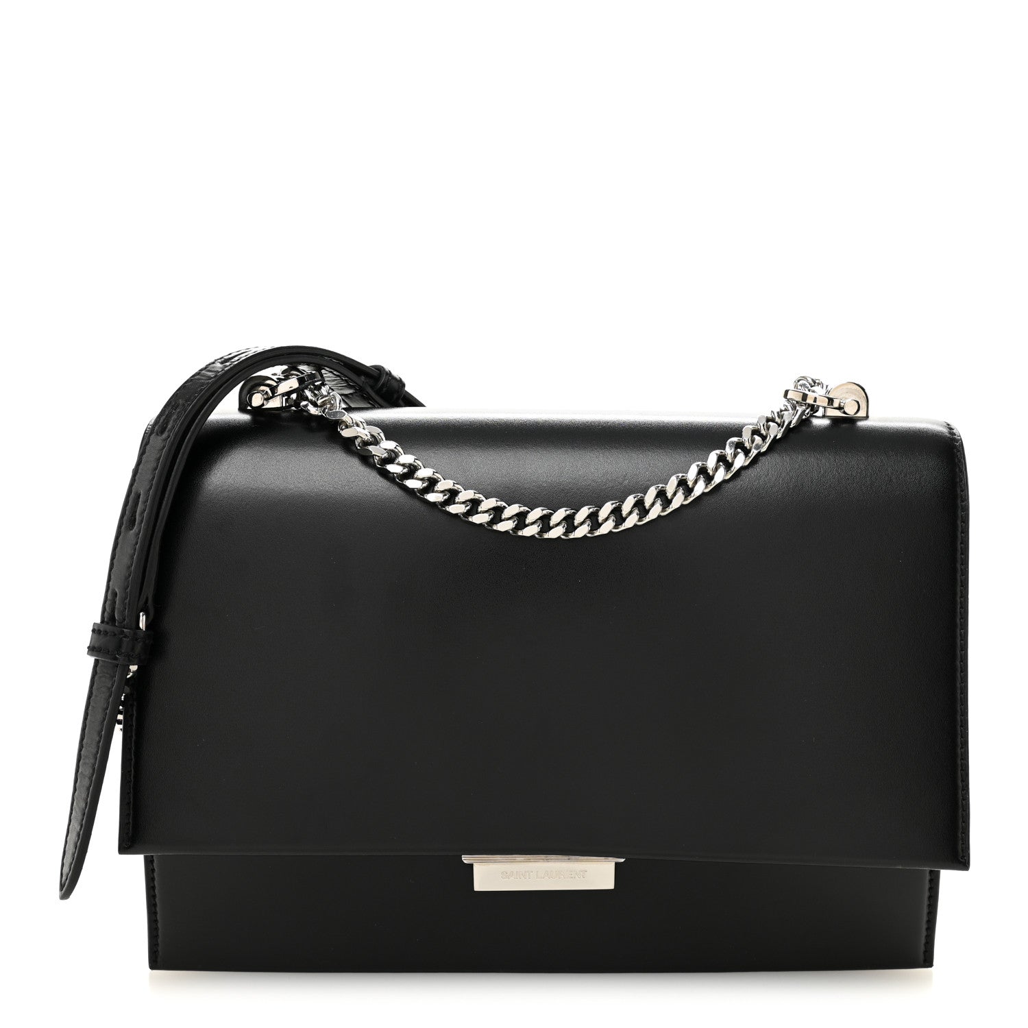 Calfskin Medium Chain Babylone Black
