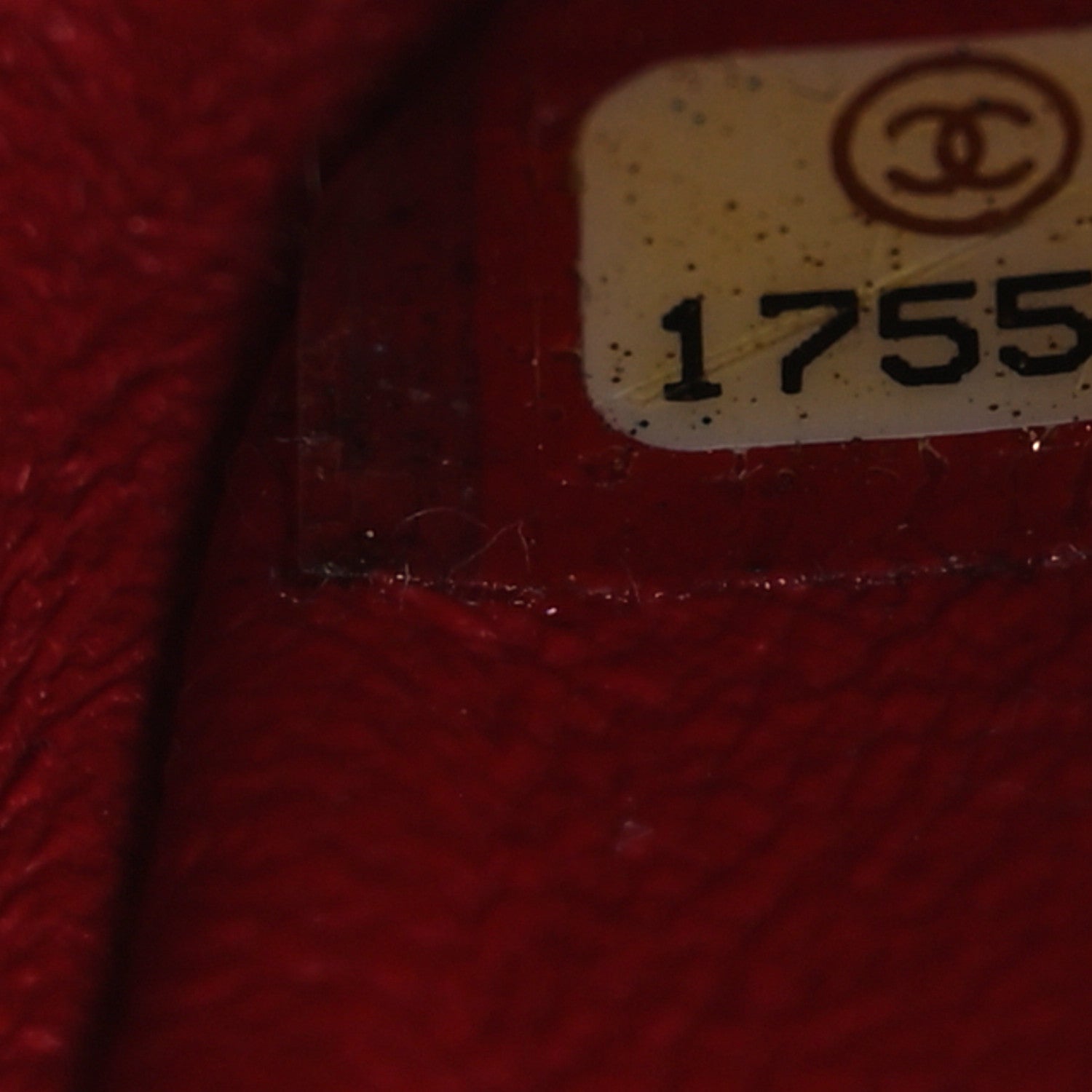 Lambskin Quilted Mini Square Flap Red