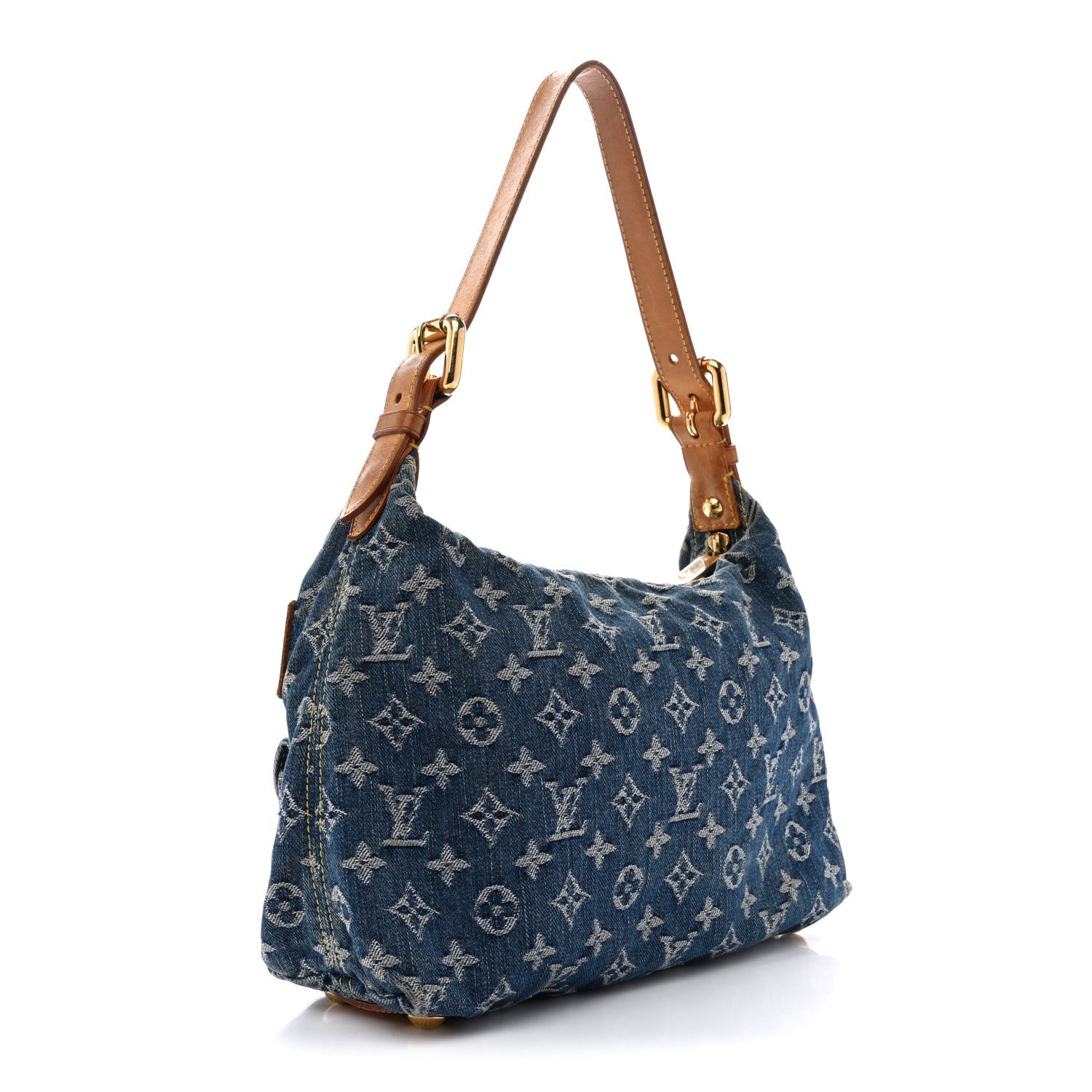Monogram Denim Baggy PM Blue