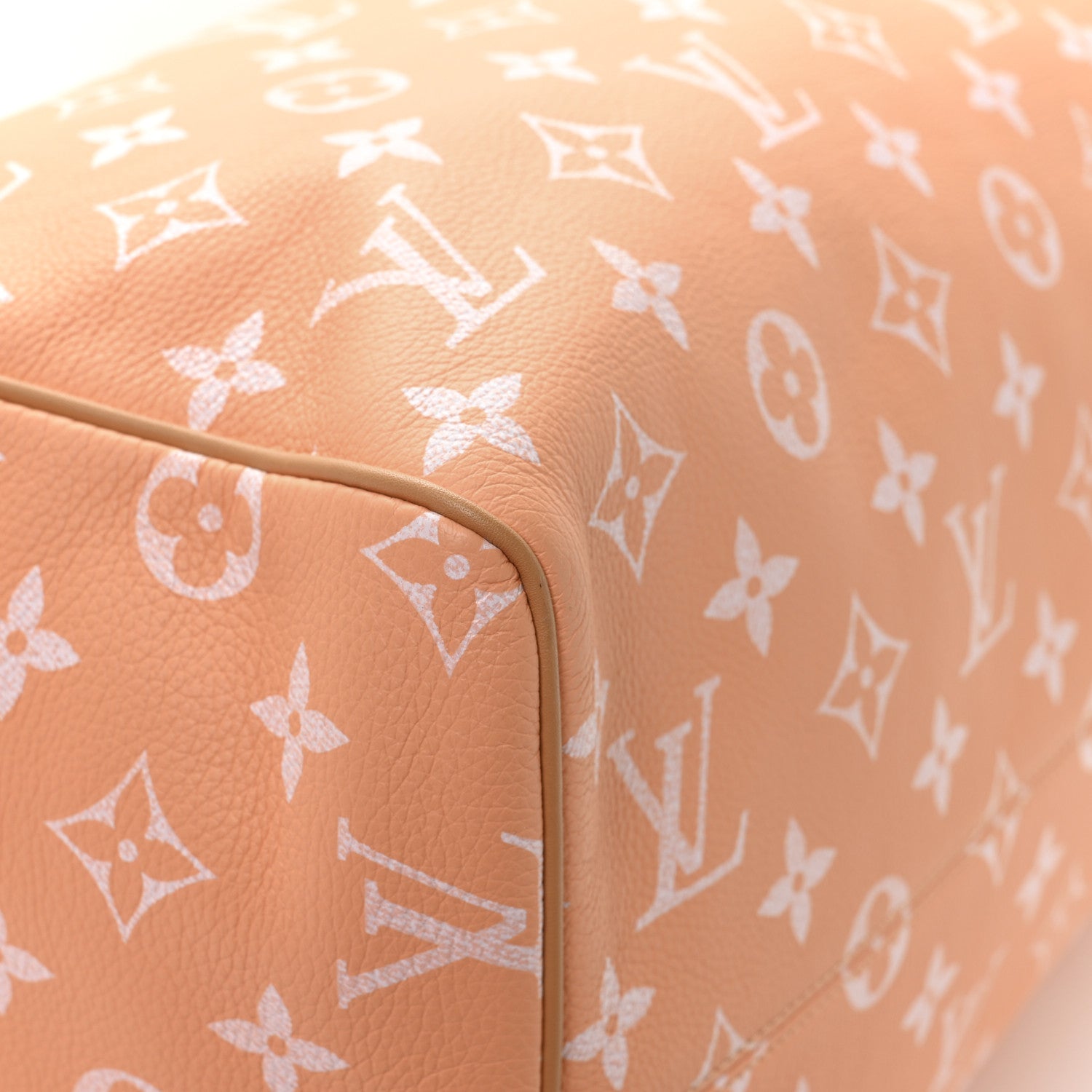 Calfskin Monogram Speedy P9 Bandouliere 40 Summer Peach