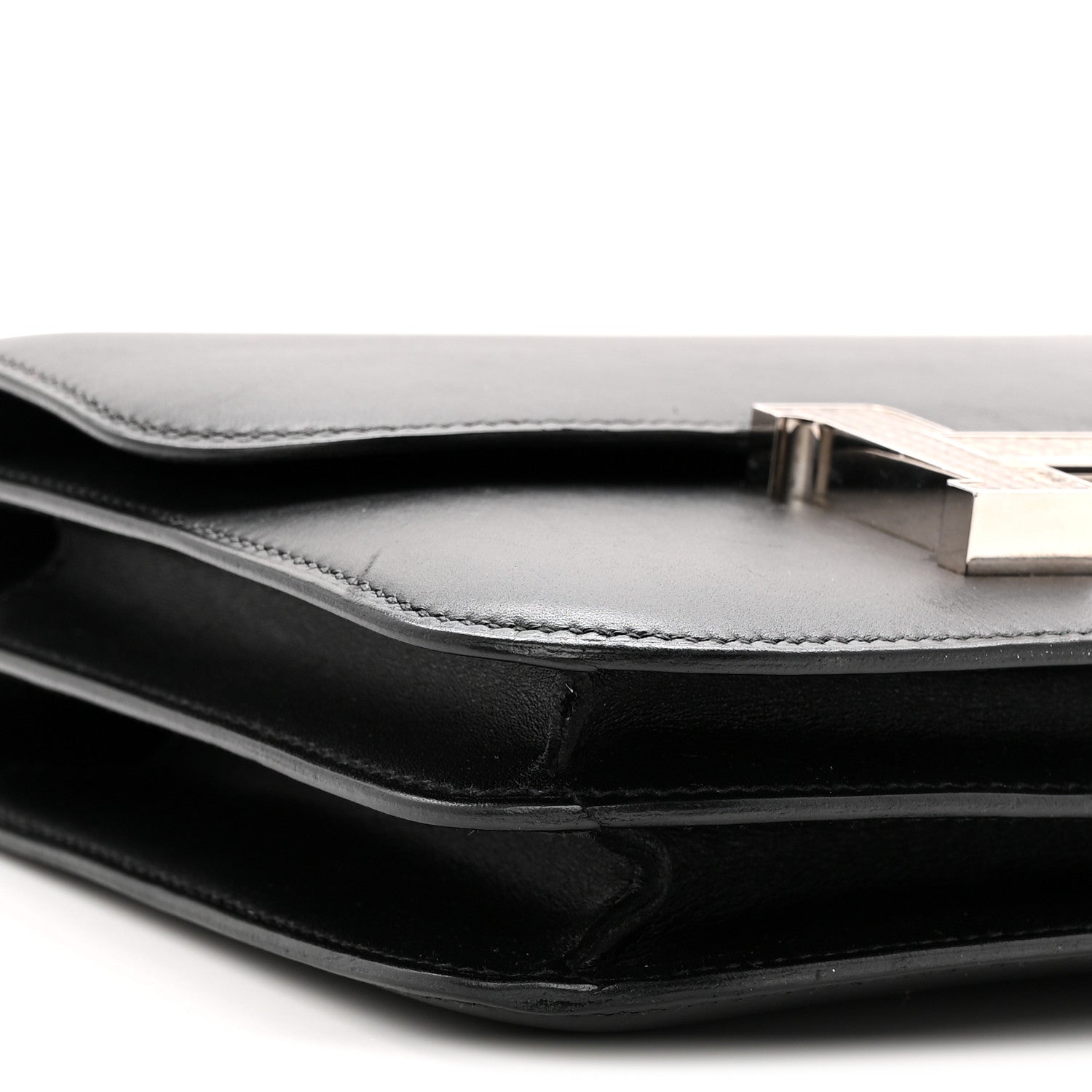 Veau Monsieur Lizard Constance 18 Black Ombre