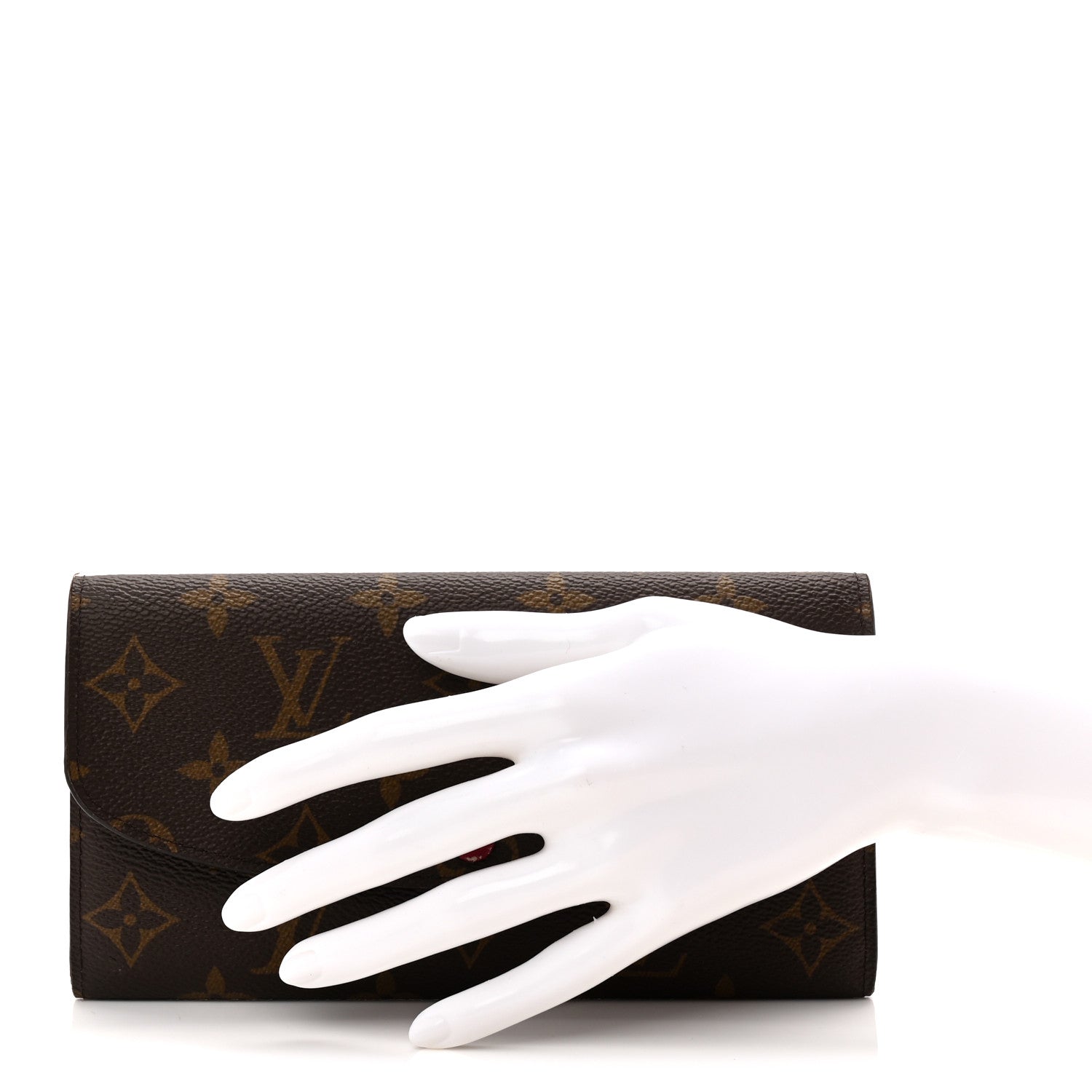 Monogram Emilie Wallet Fuchsia