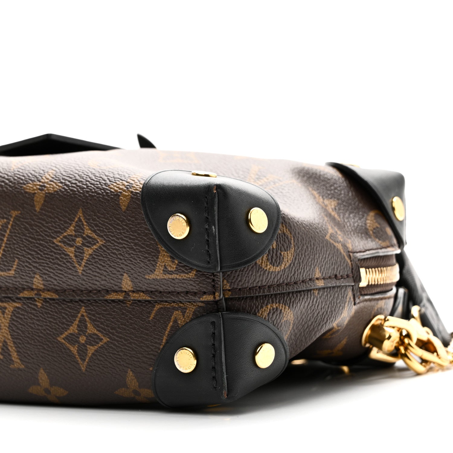 Monogram Petite Malle Souple Black