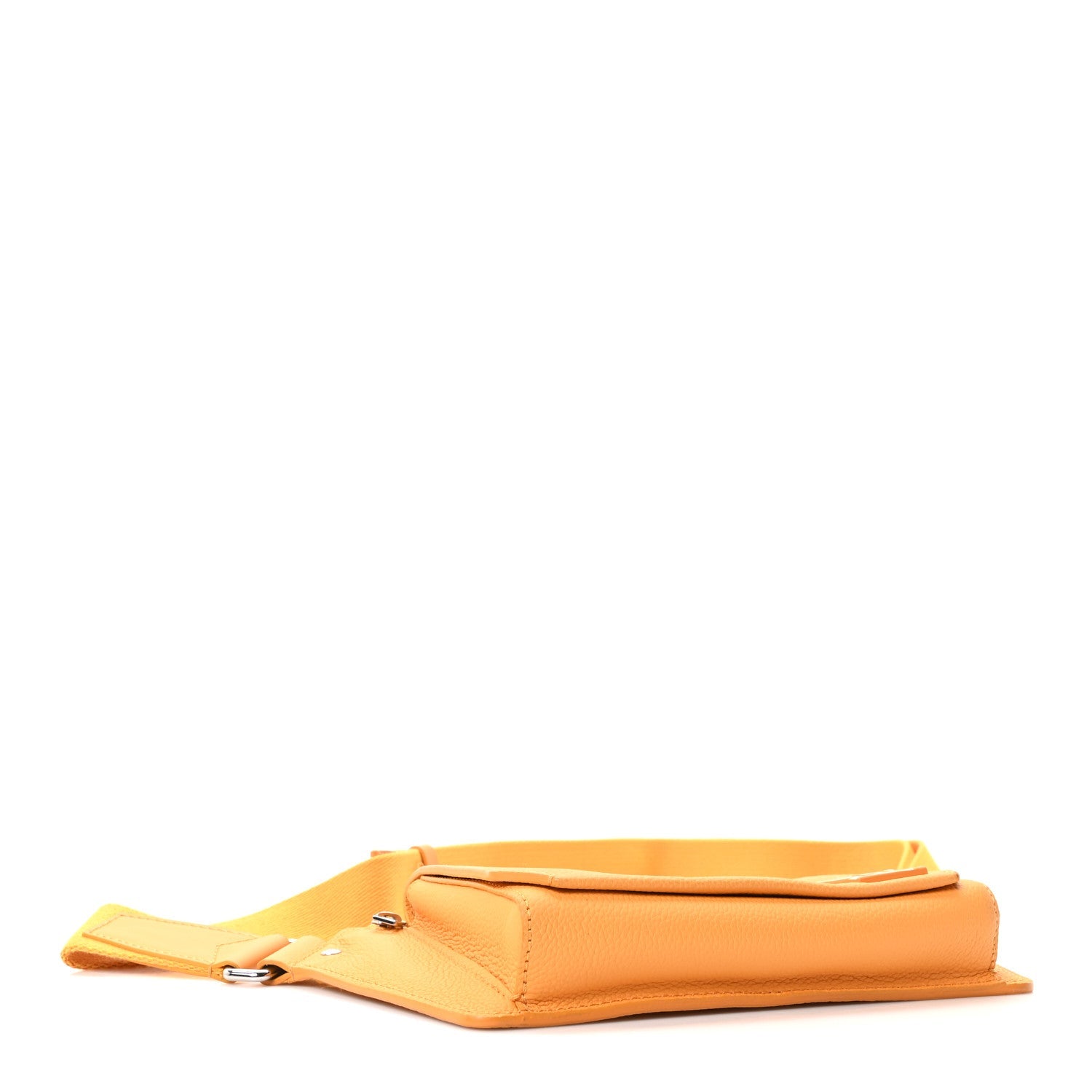 Grained Calfskin Aerogram Takeoff Sling Safran Yellow