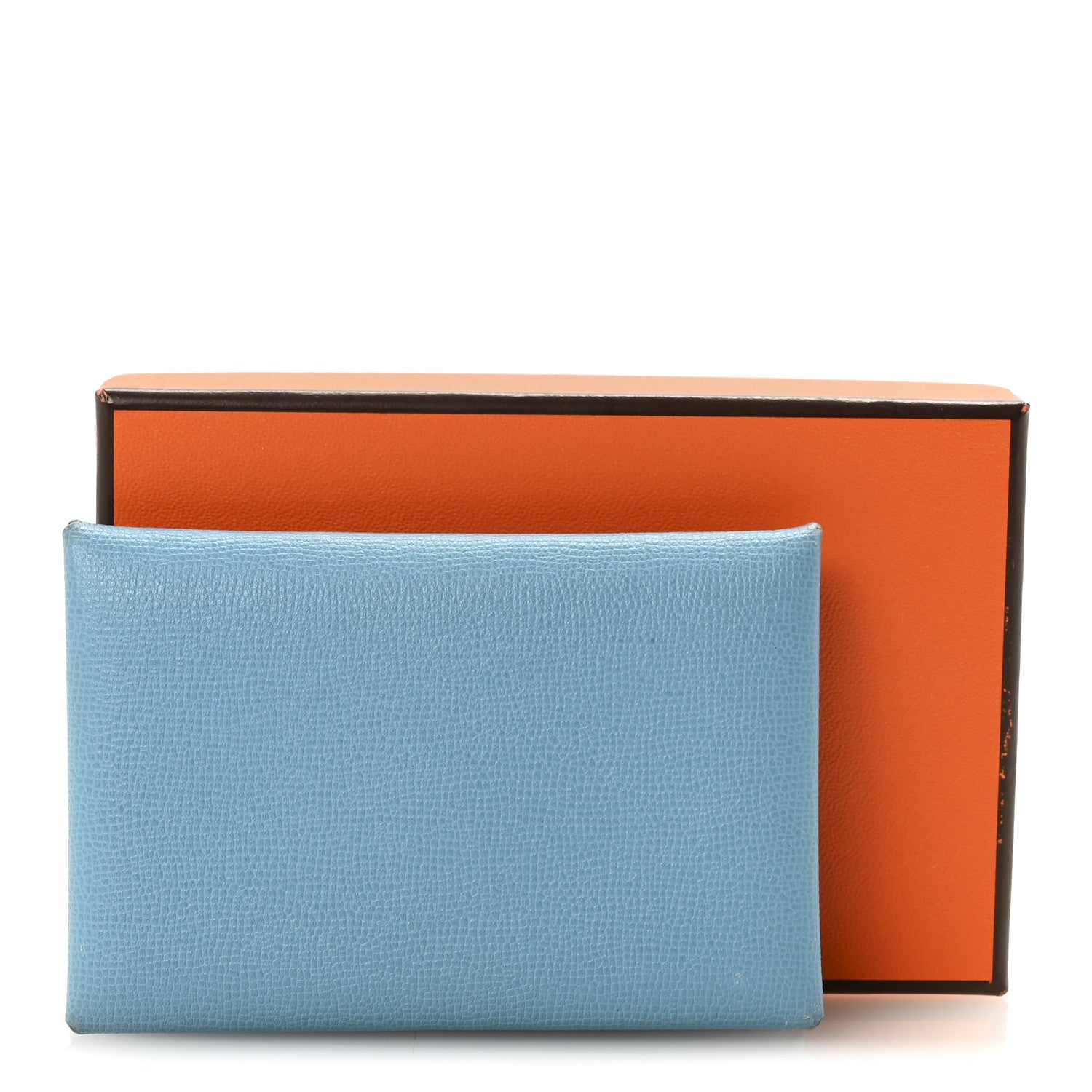 Epsom Calvi Card Case Celeste