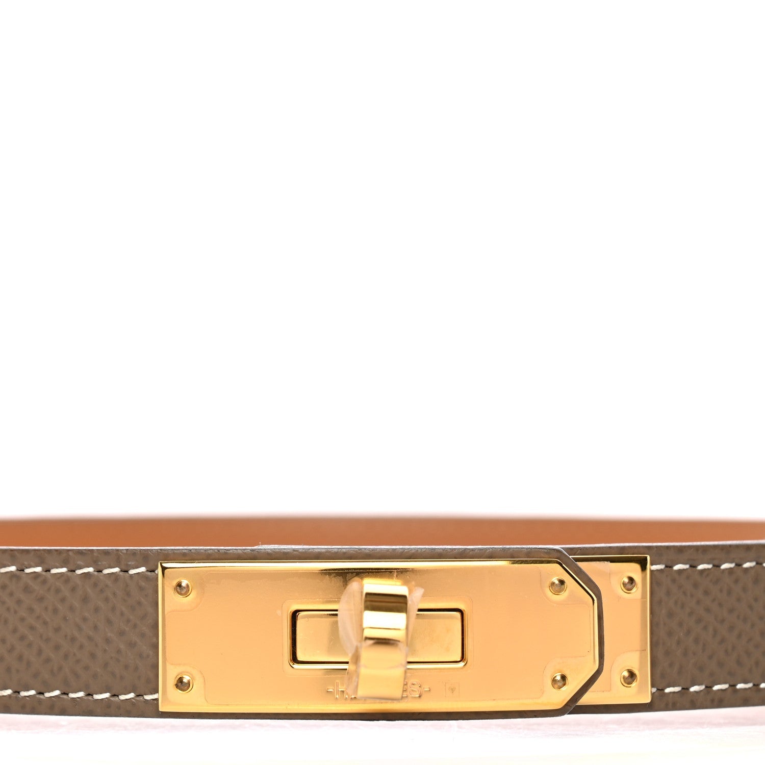 Epsom Kelly Belt Etoupe