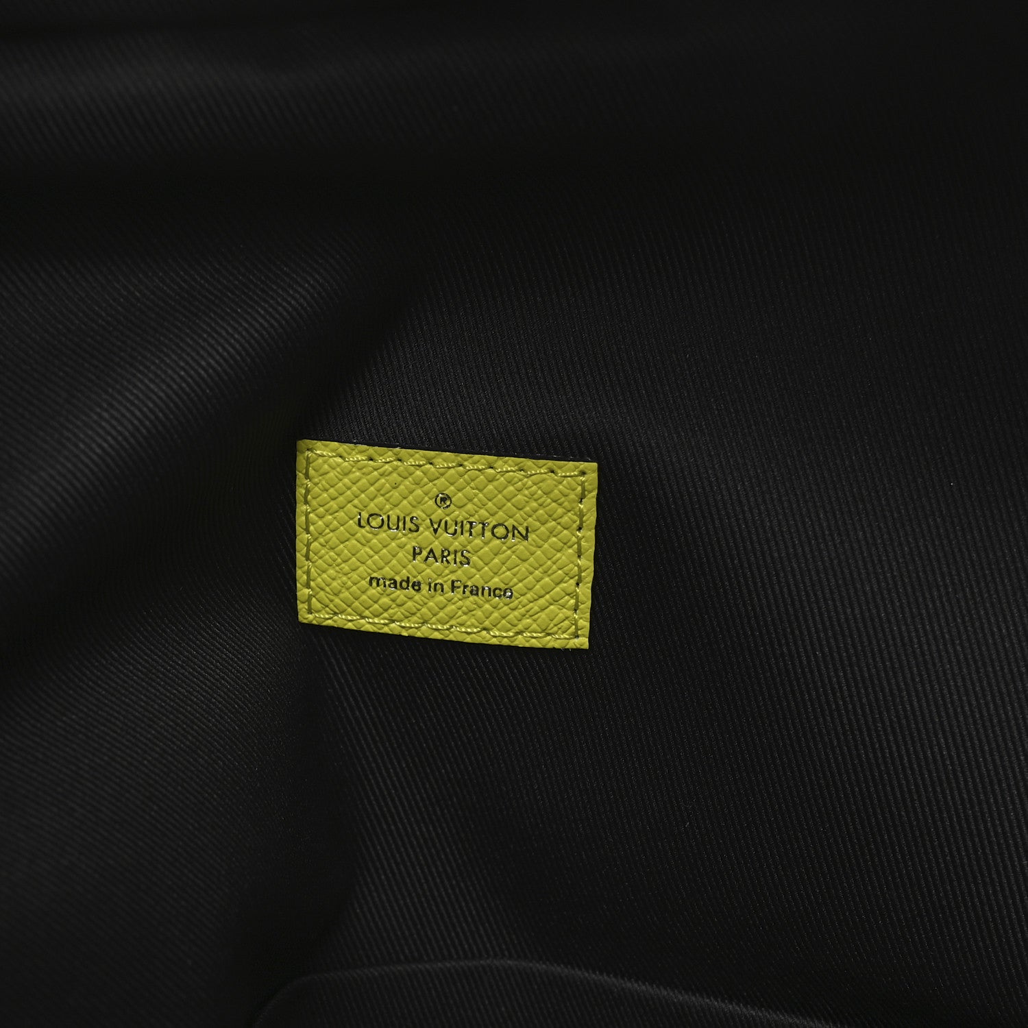 Taiga Monogram Discovery Backpack PM Yellow