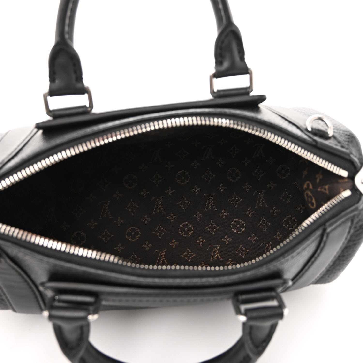 Pixel Lambskin LV Biker PM Black