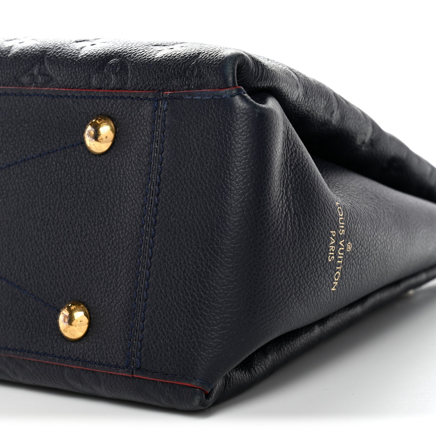 Empreinte Surene MM Marine Rouge