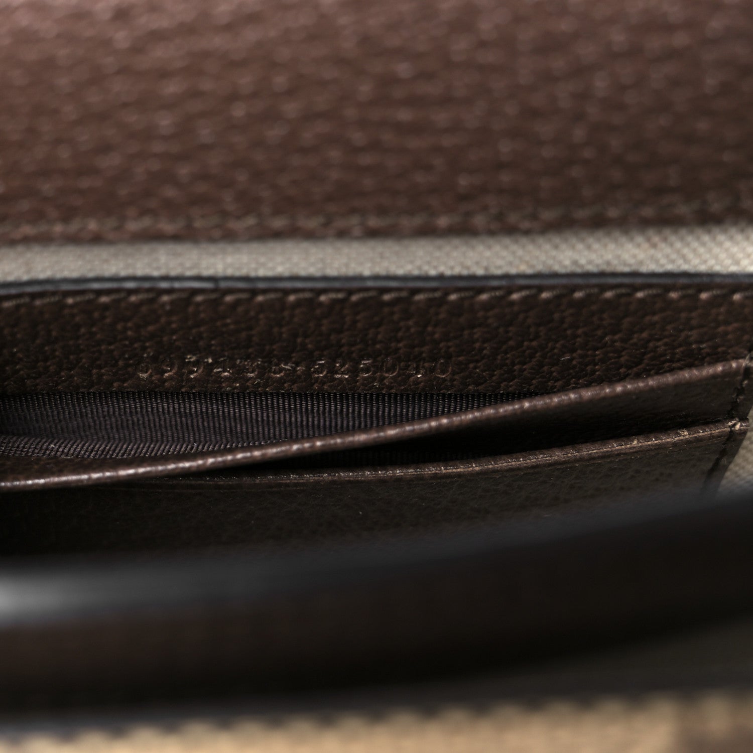 Monogram Jumbo GG Textured Dollar Calfskin Web Flap Messenger Bag Beige Ebony New Acero