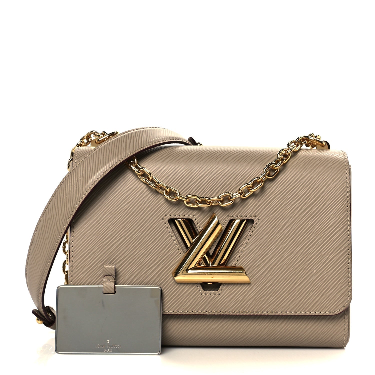 Epi Twist Shoulder Bag MM Galet