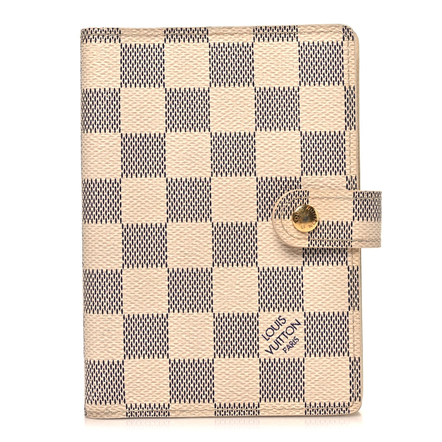 Damier Azur Small Ring Agenda Cover