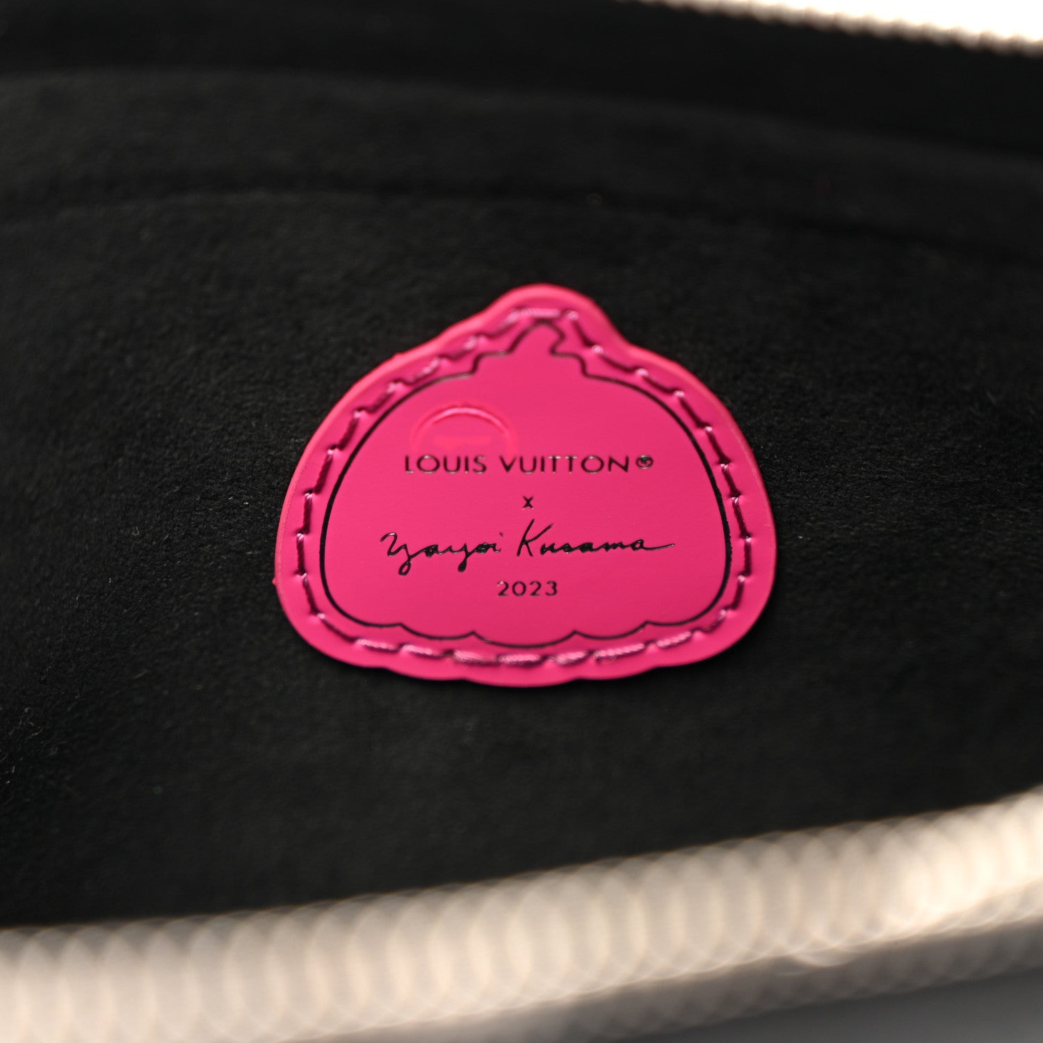 LV X YK Empreinte Multi Pochette Accessories Black Fuchsia