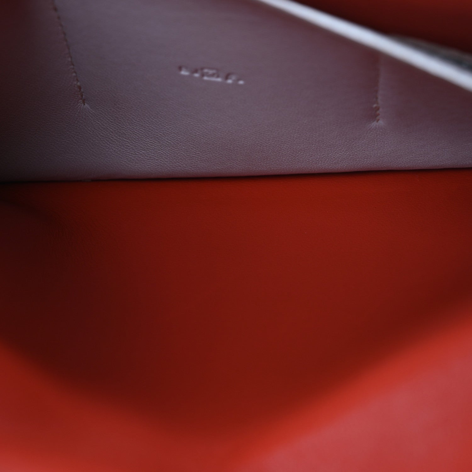 Togo Dogon Duo Wallet Rouge Garance Gris Mouette