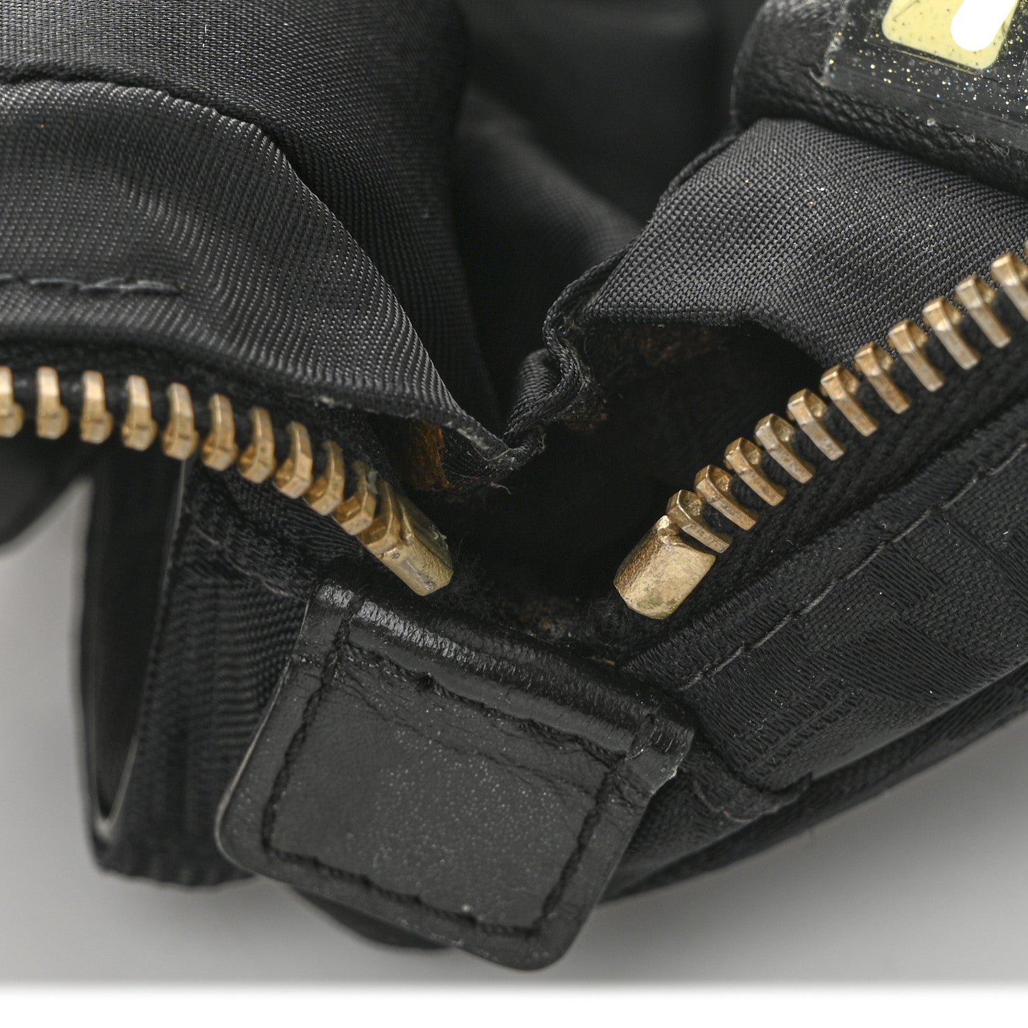 Nylon Sport Waist Bag Black