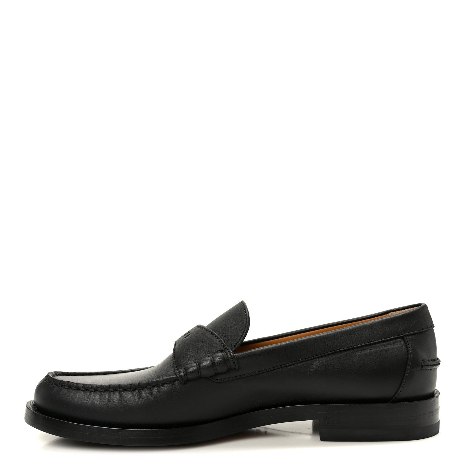 Calfskin Miro Soft Womens Mocassin Loafers 39 Black