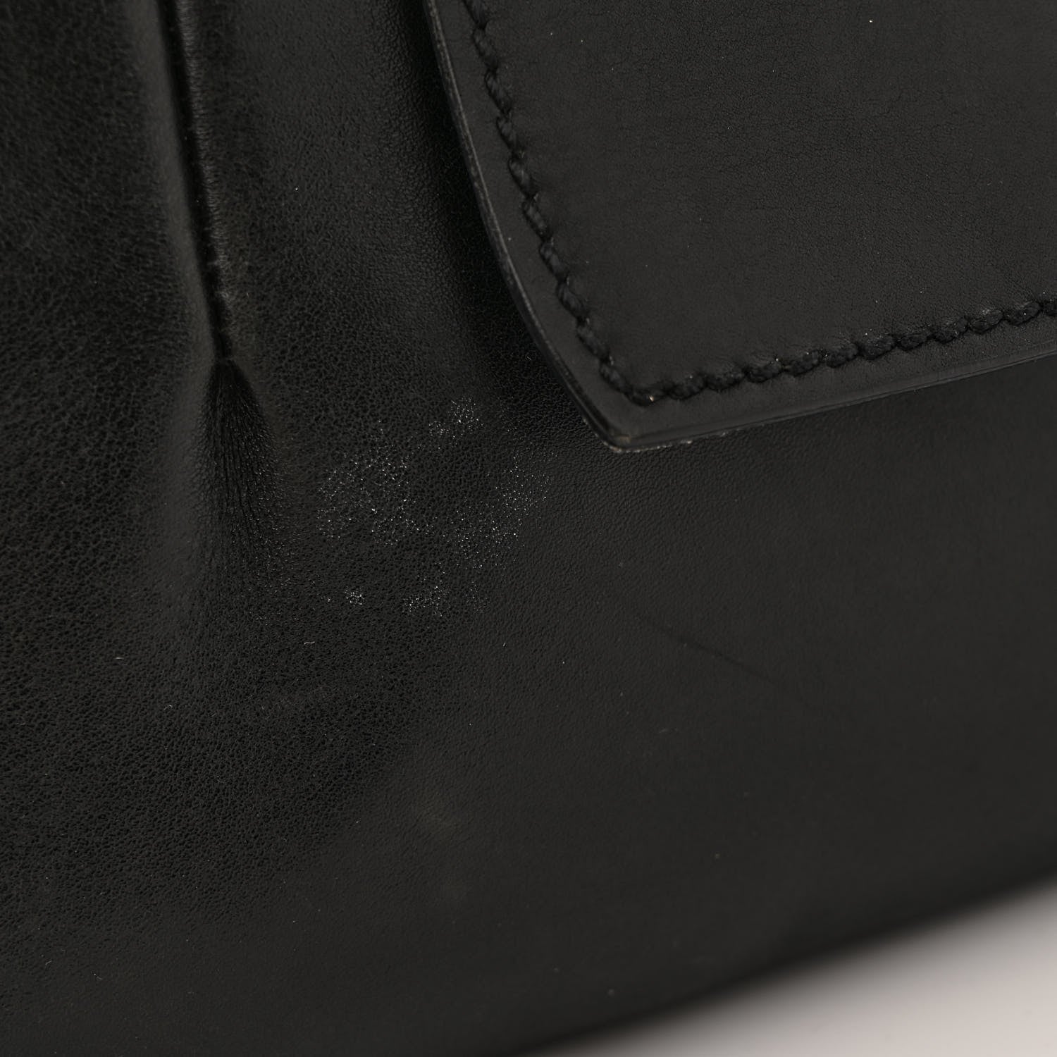 Calfskin Hobo Black