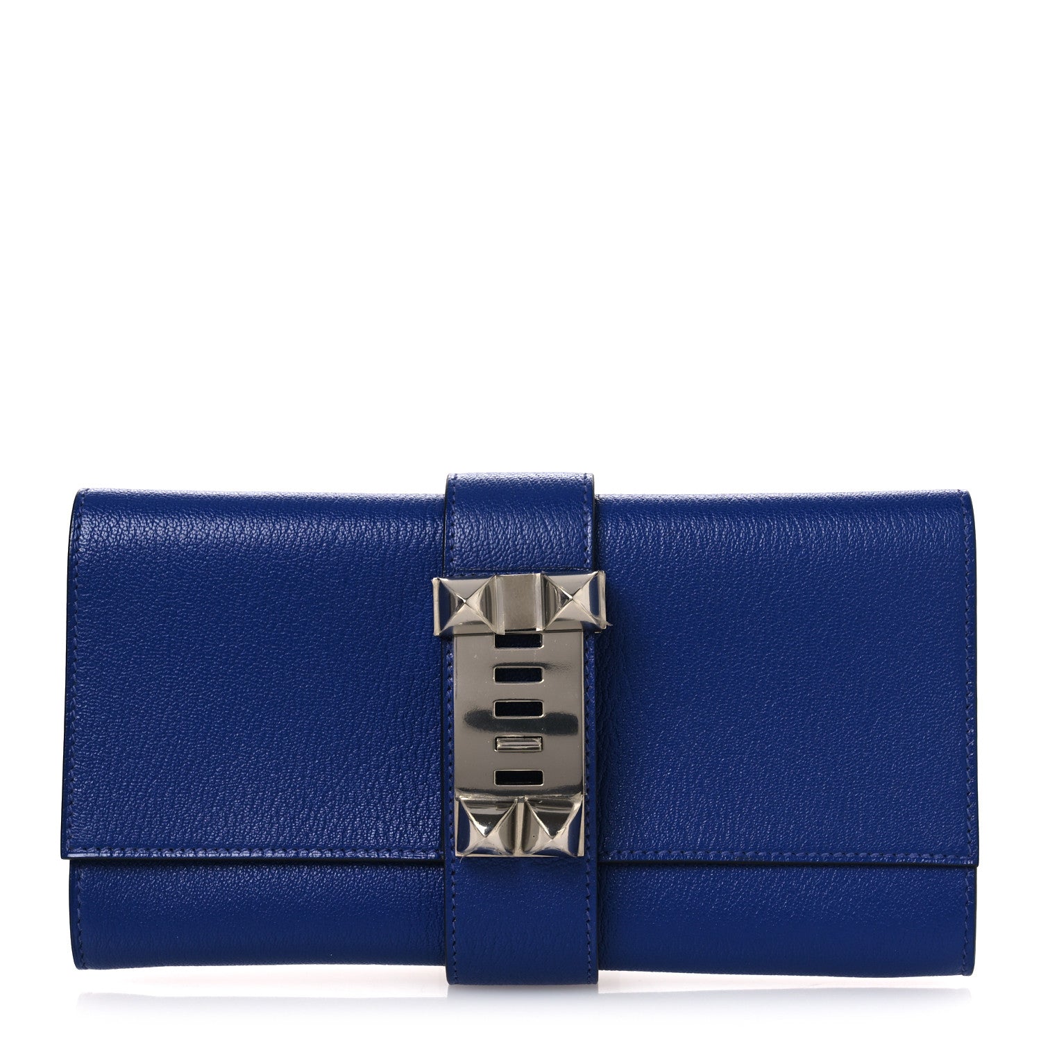 Chevre Mysore Medor 23 Clutch Bleu Hydra Electric Blue