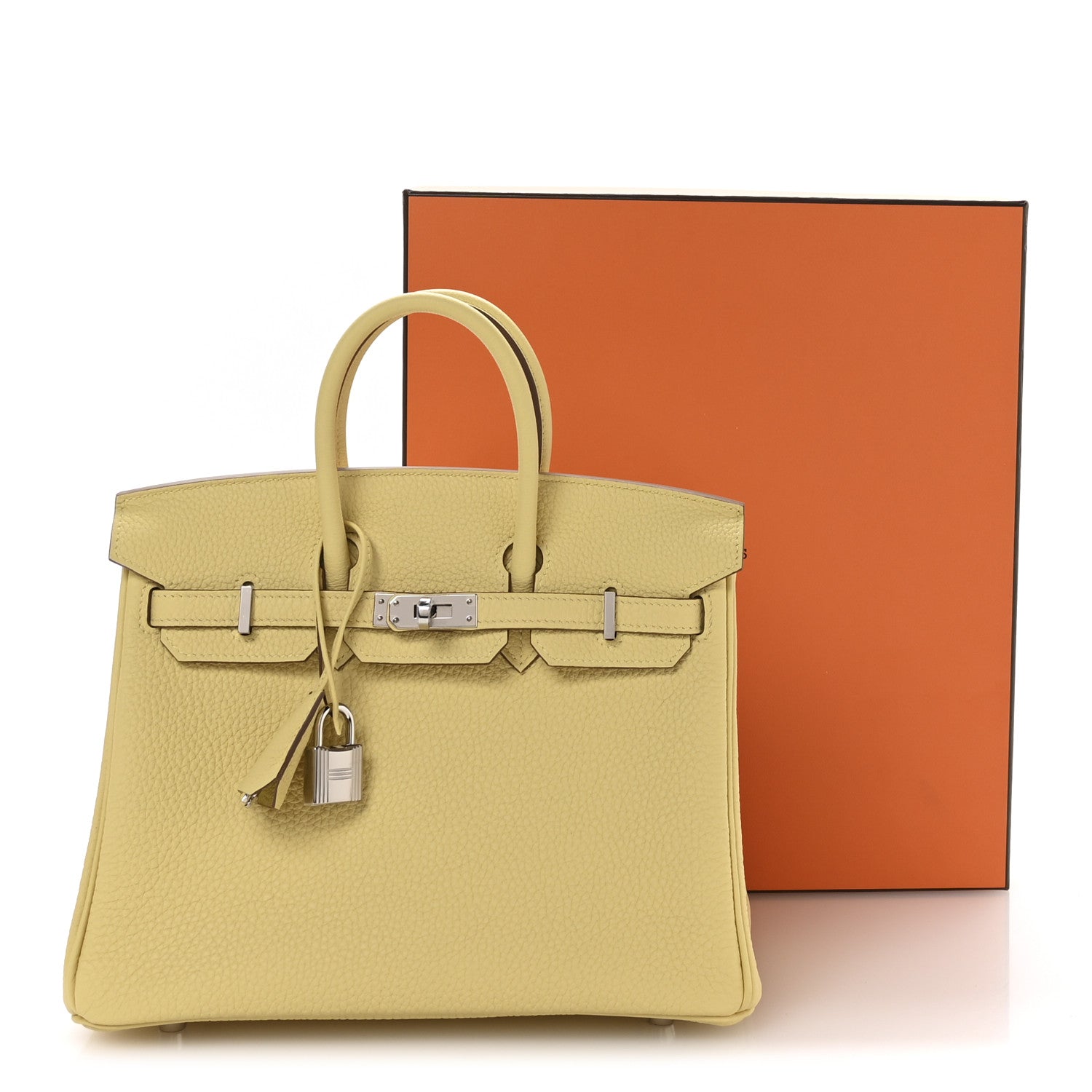 Togo Birkin 25 Jaune Poussin